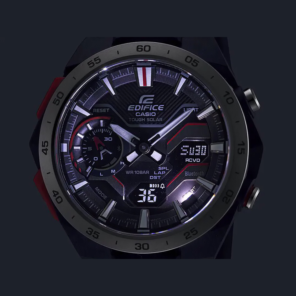 EDIFICE ECB-2200DC-1AEF męski zegarek EDIFICE Premium bransoleta - miniatura 4