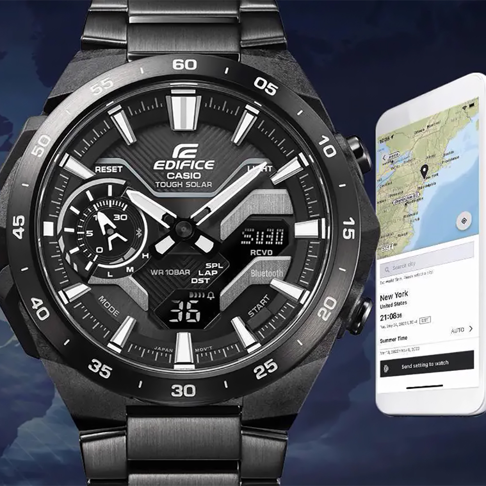 EDIFICE ECB-2200DC-1AEF zegarek sportowy EDIFICE Premium - miniatura 5