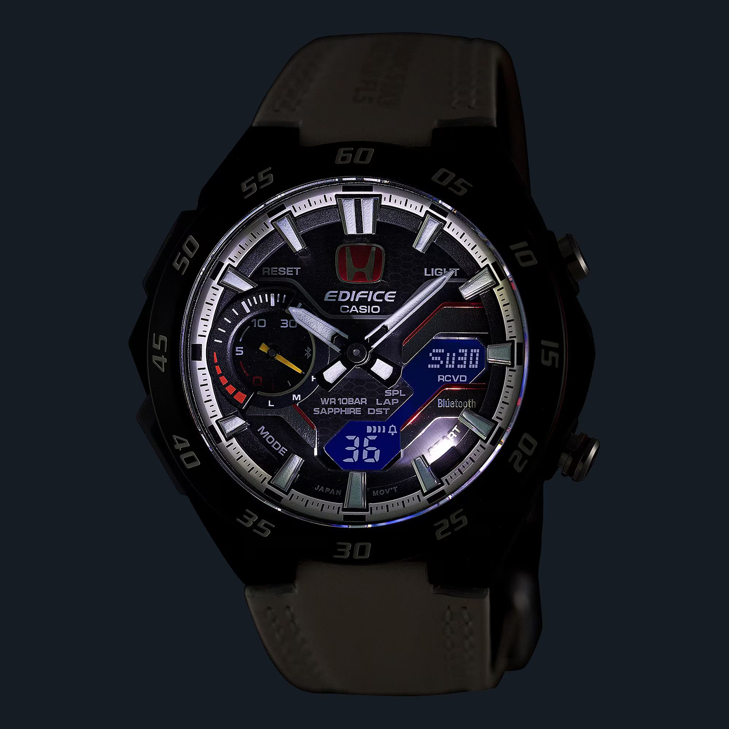 EDIFICE ECB-2200HTR-1AER zegarek męski EDIFICE Premium - miniatura 4