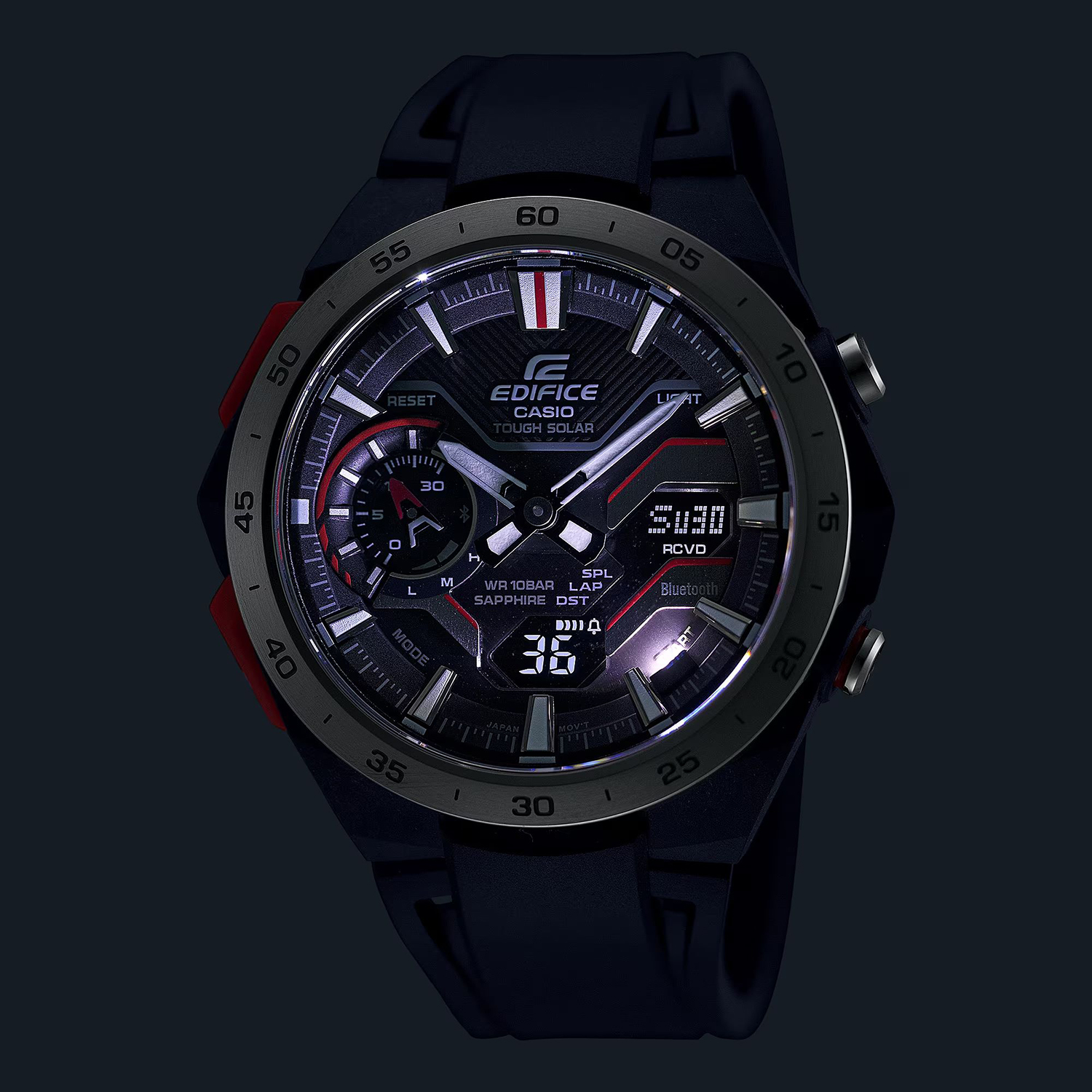 EDIFICE ECB-2200YP-1AEF zegarek sportowy EDIFICE Premium - miniatura 3