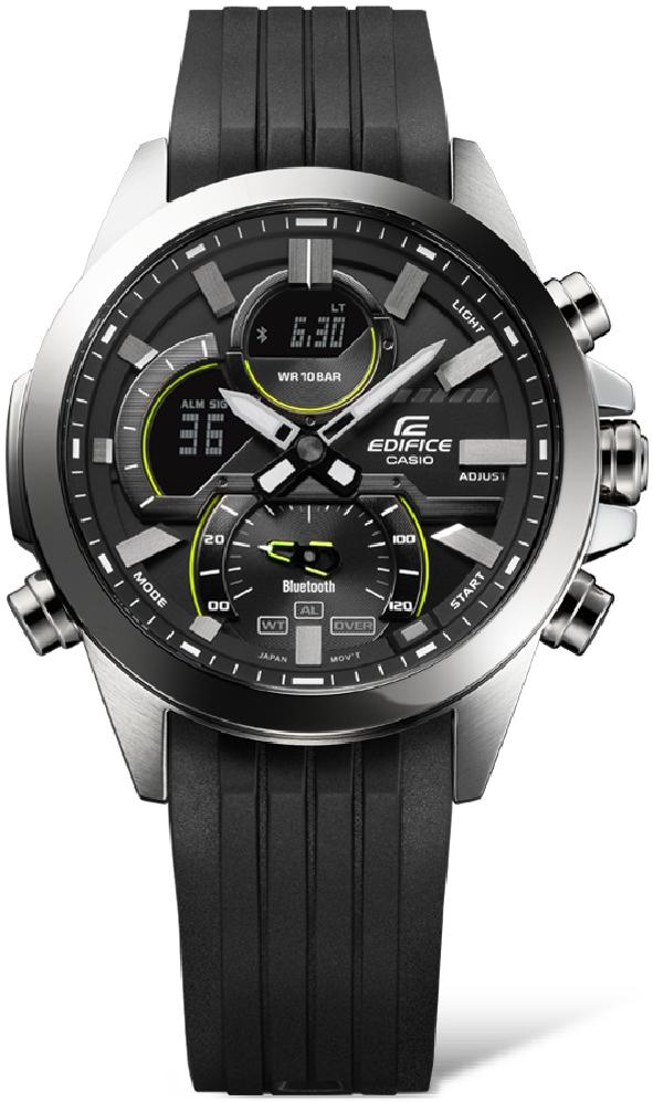 EDIFICE ECB-30P-1AEF męski zegarek EDIFICE Premium pasek - miniatura 3