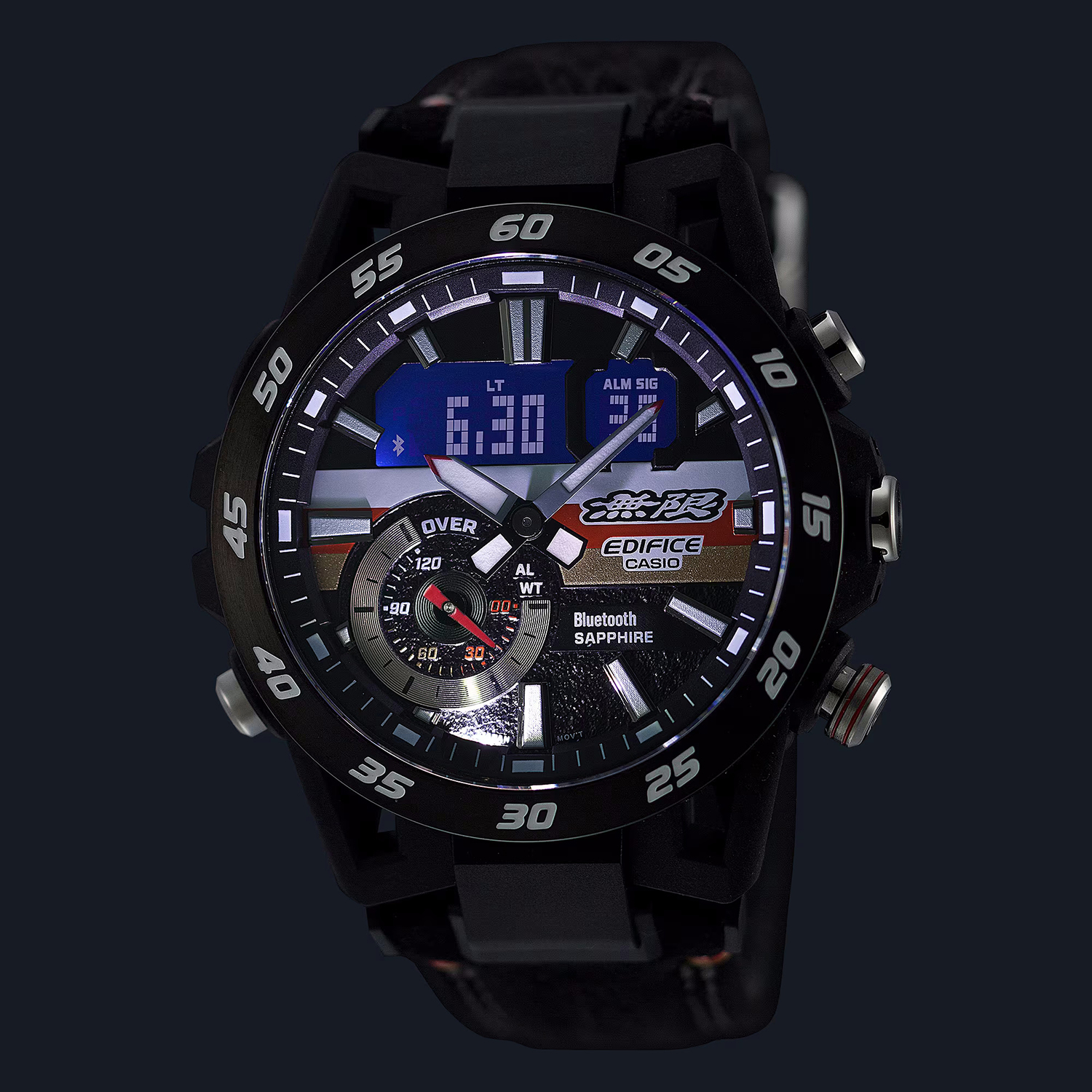 EDIFICE ECB-40MU-1AER ECB-40MU -1AER zegarek sportowy EDIFICE Premium - miniatura 5