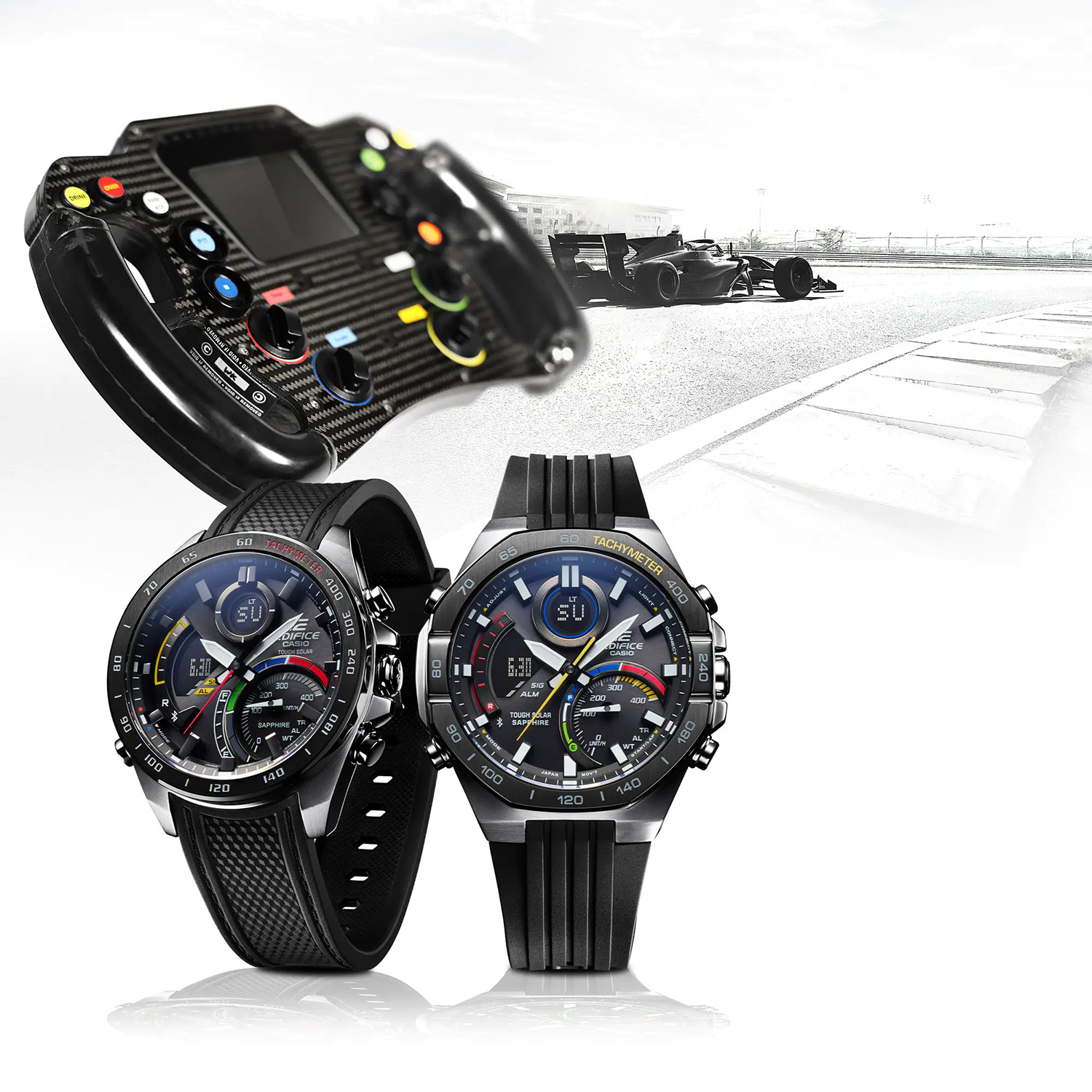 EDIFICE ECB-900YMP-1AEF zegarek męski EDIFICE Premium - miniatura 3