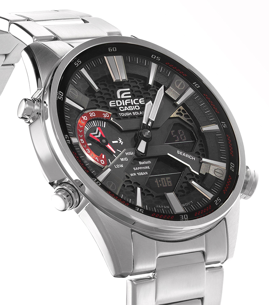 EDIFICE ECB-S100D-1AEF męski zegarek EDIFICE Premium bransoleta - miniatura 5