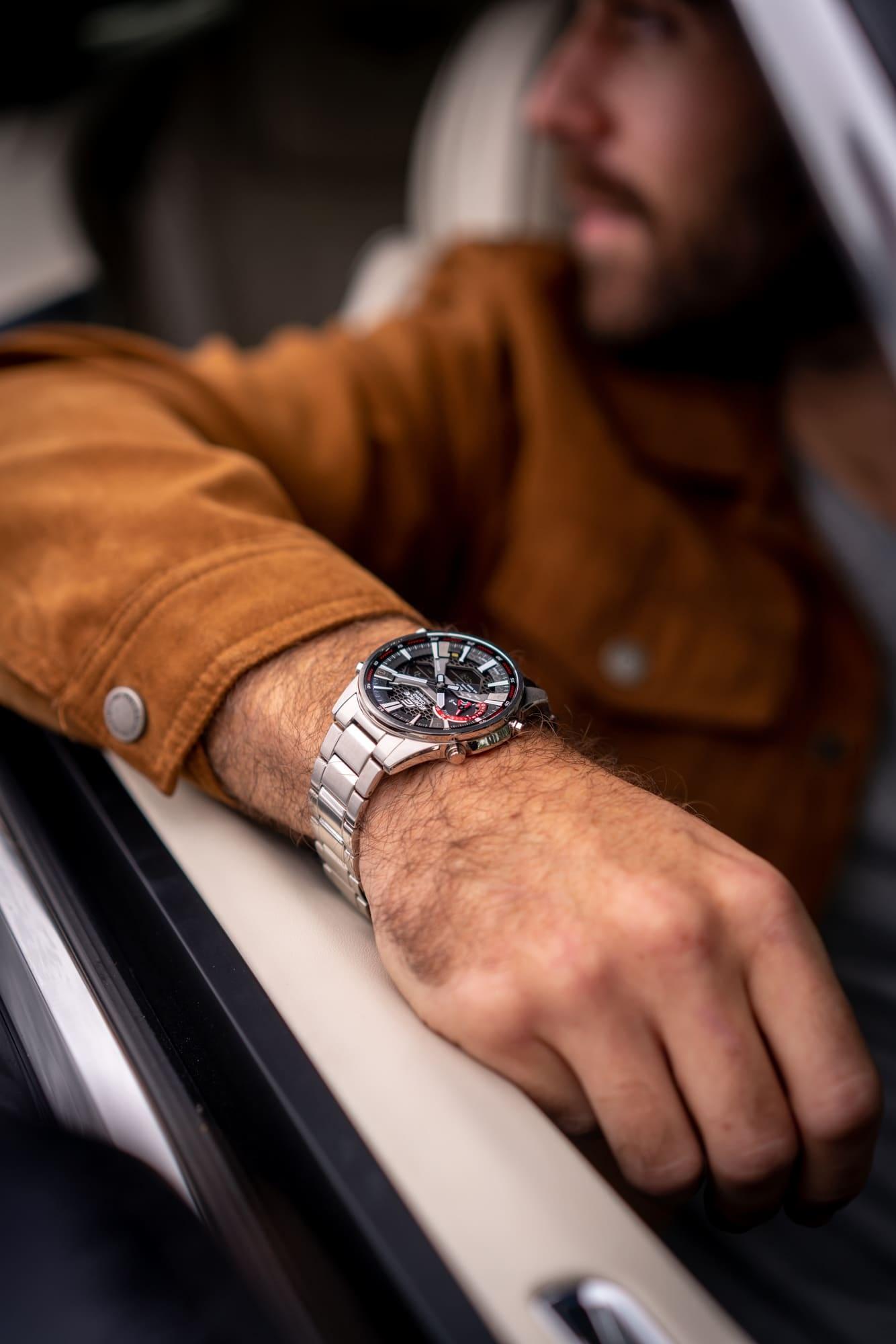 EDIFICE ECB-S100D-1AEF zegarek japońskie EDIFICE Premium - miniatura 14