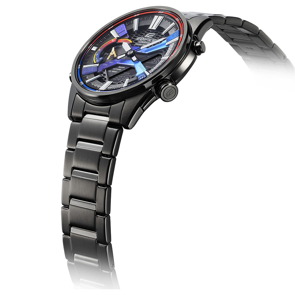 EDIFICE ECB-S100HG-1AEF EDIFICE Premium zegarek męski sportowy szafirowe - miniatura 4