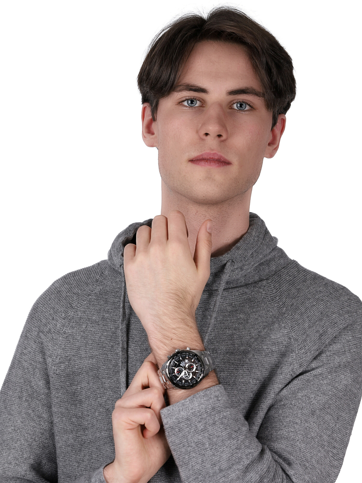 Edifice EF-539D-1AVEF EDIFICE Momentum zegarek męski klasyczny mineralne