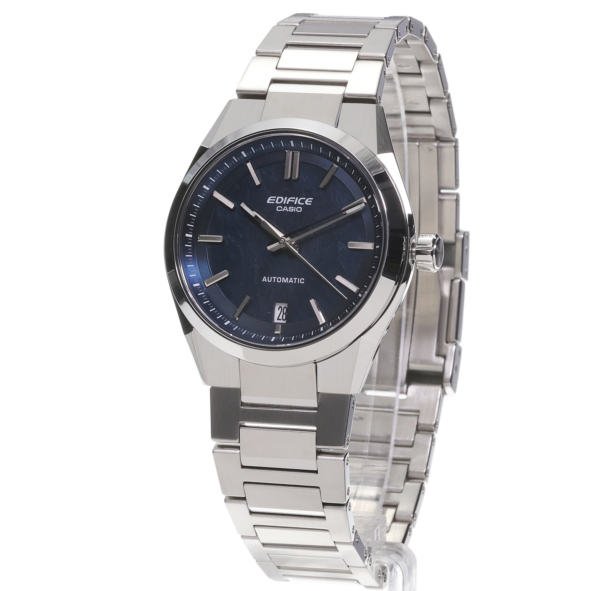 EDIFICE EFK-100D-2AER Automatic Edifice sportowy zegarek srebrny