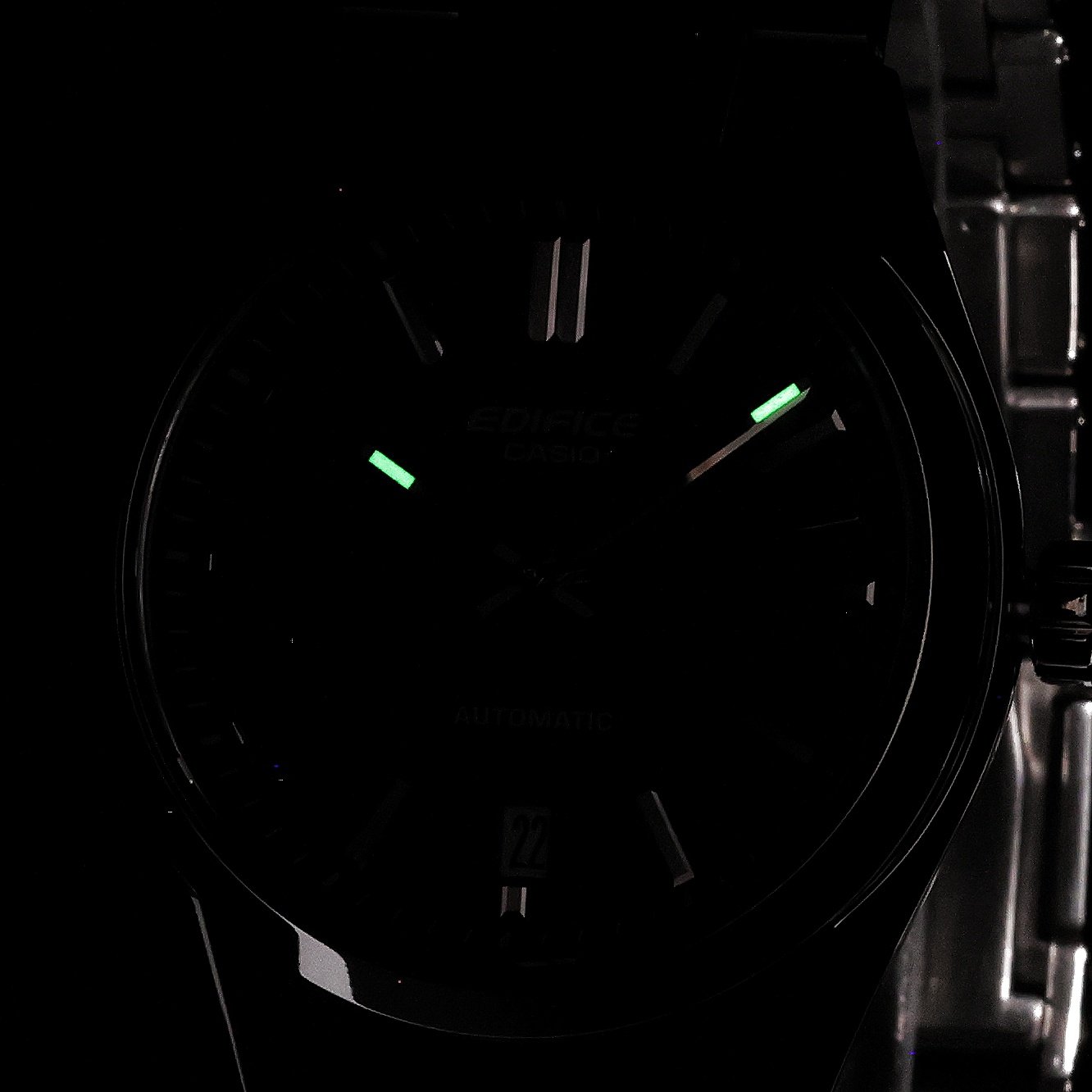 EDIFICE EFK-100D-3AER zegarek męski sportowy Edifice bransoleta
