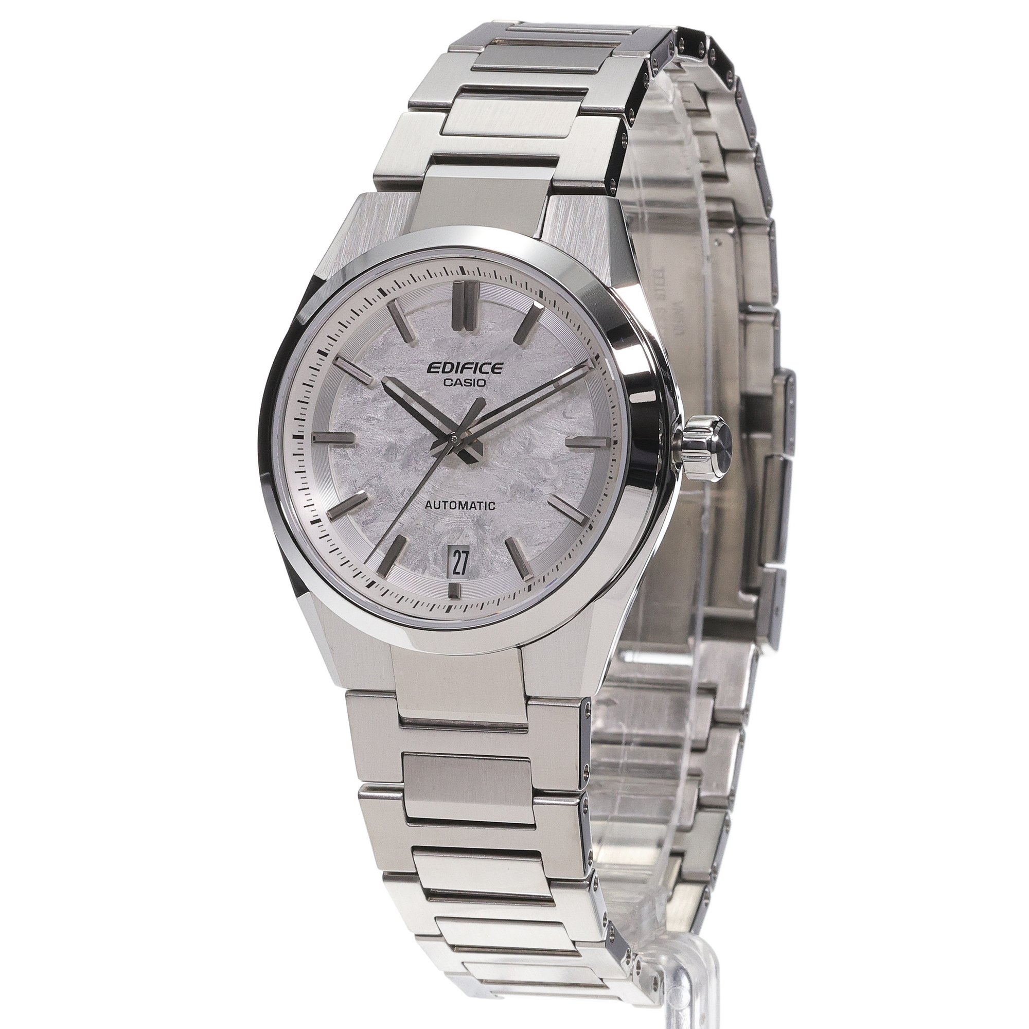 EDIFICE EFK-100D-7AER Automatic Edifice sportowy zegarek srebrny