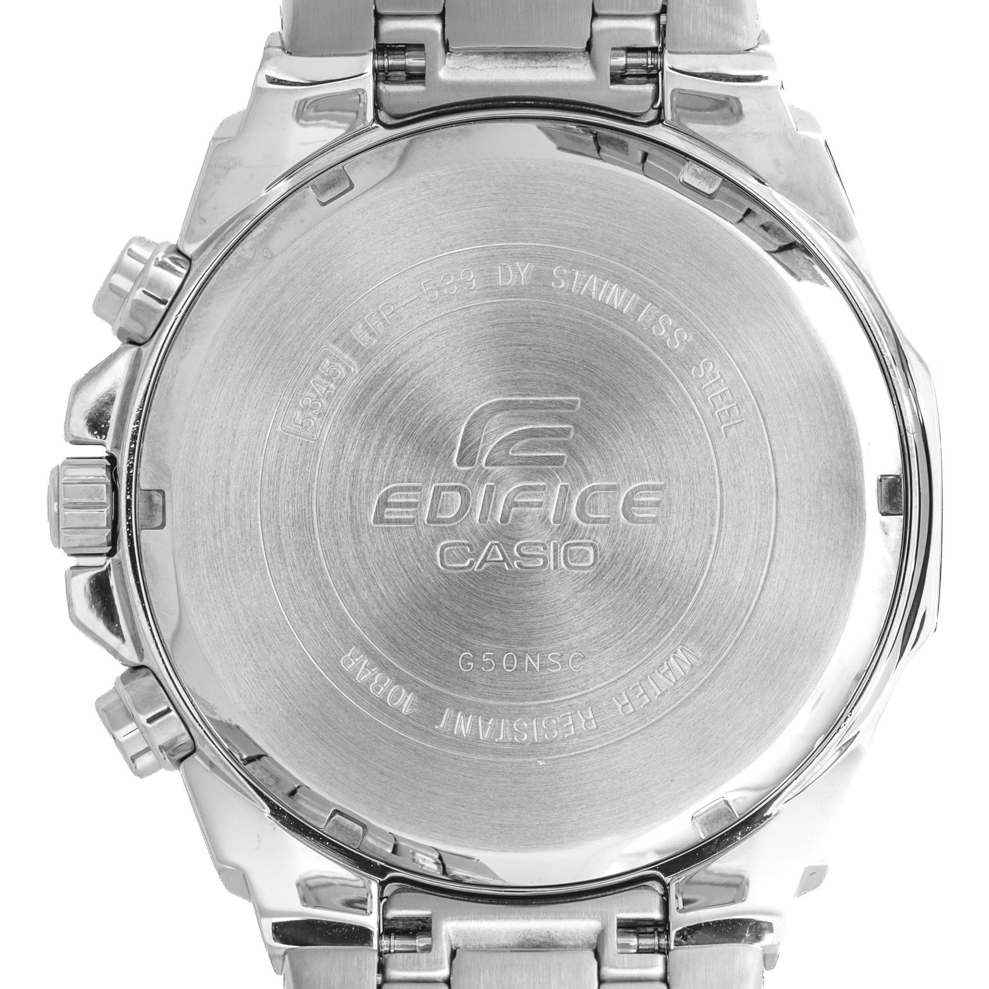 EDIFICE EFR-539D-1A2VUEF EDIFICE Momentum klasyczny zegarek srebrny - miniatura 9