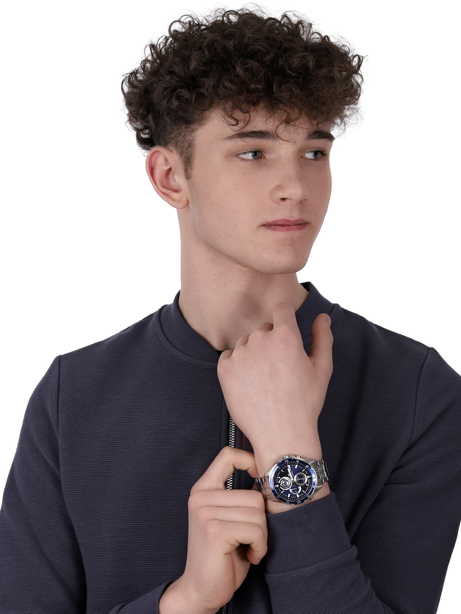 EDIFICE EFR-547D-2AVUEF zegarek męski EDIFICE Momentum - miniatura 2