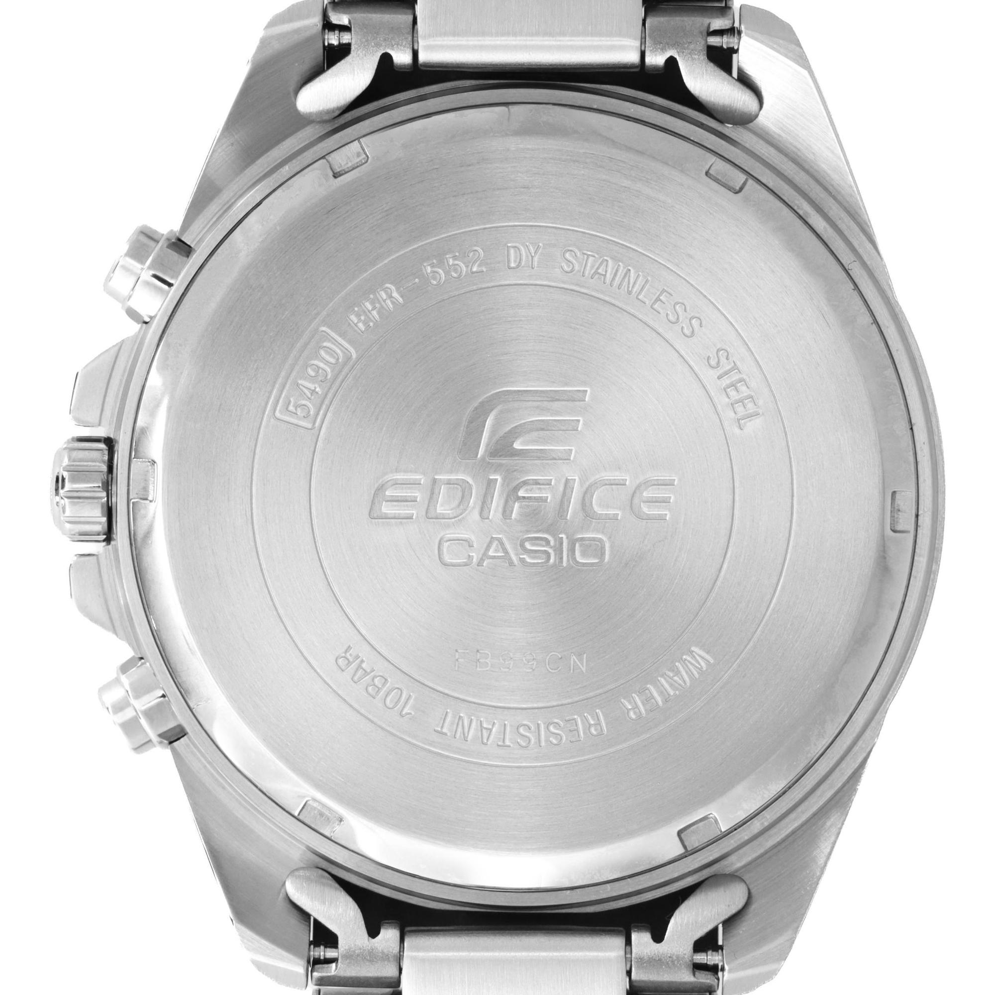 EDIFICE EFR-552D-1A2VUEF zegarek srebrny klasyczny EDIFICE Momentum bransoleta - miniatura 5