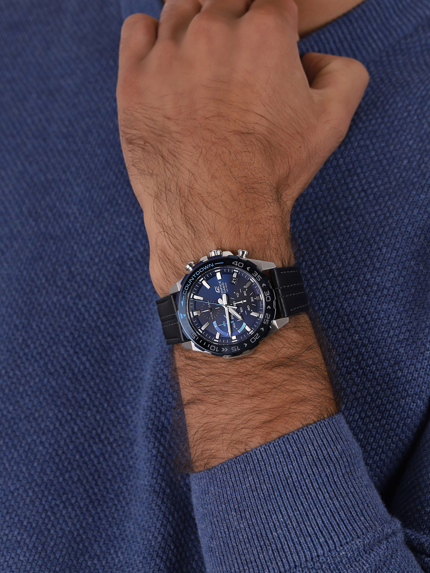 EDIFICE EFR-566BL-2AVUEF zegarek EDIFICE Premium