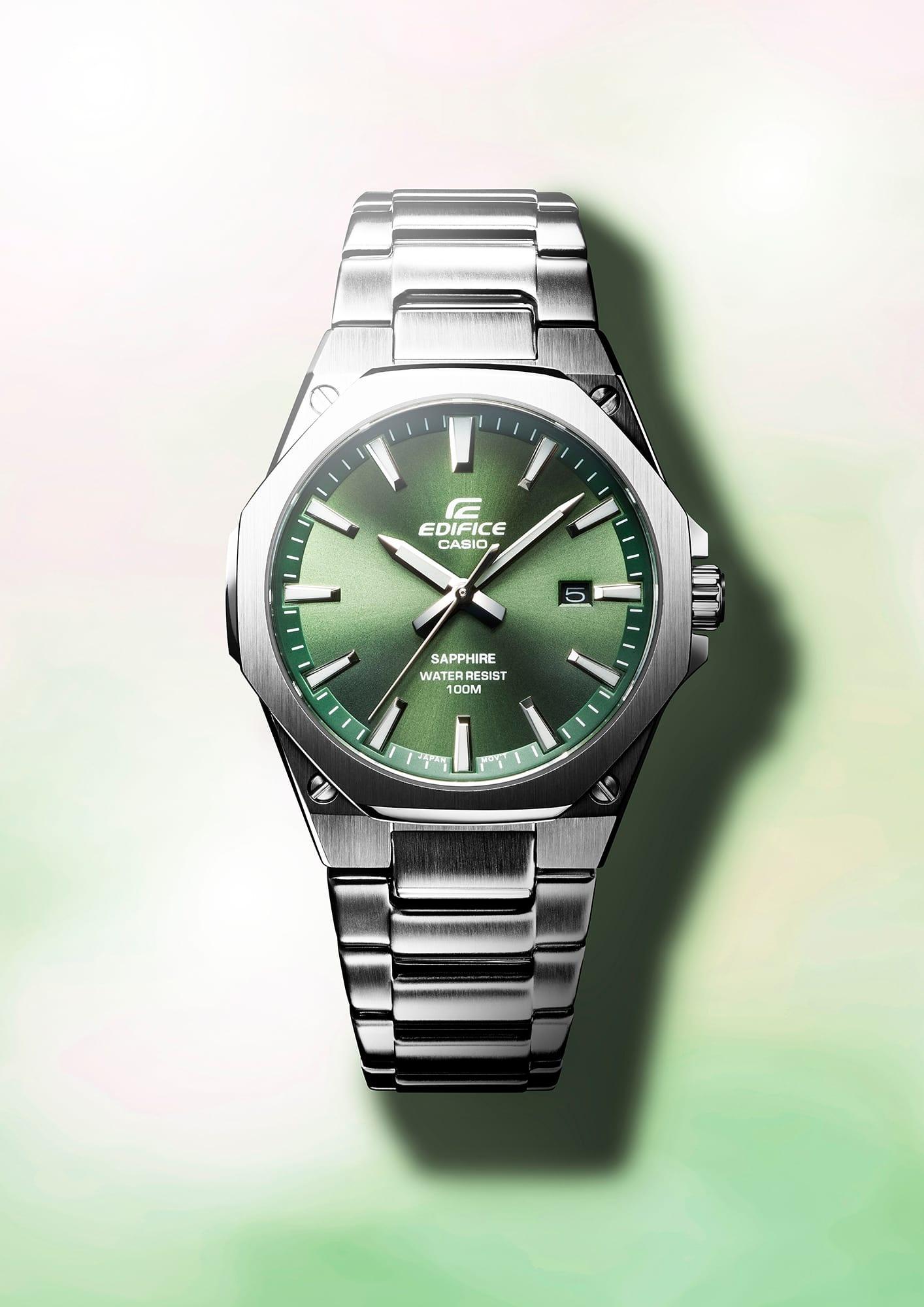 EDIFICE EFR-S108D-3AVEF męski zegarek Edifice bransoleta - miniatura 4