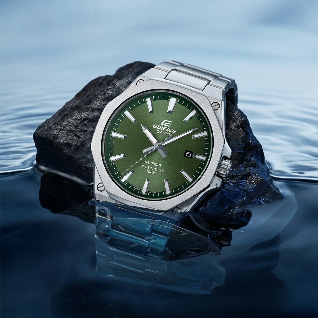 EDIFICE EFR-S108D-3AVUEF zegarek japońskie Edifice - miniatura 13