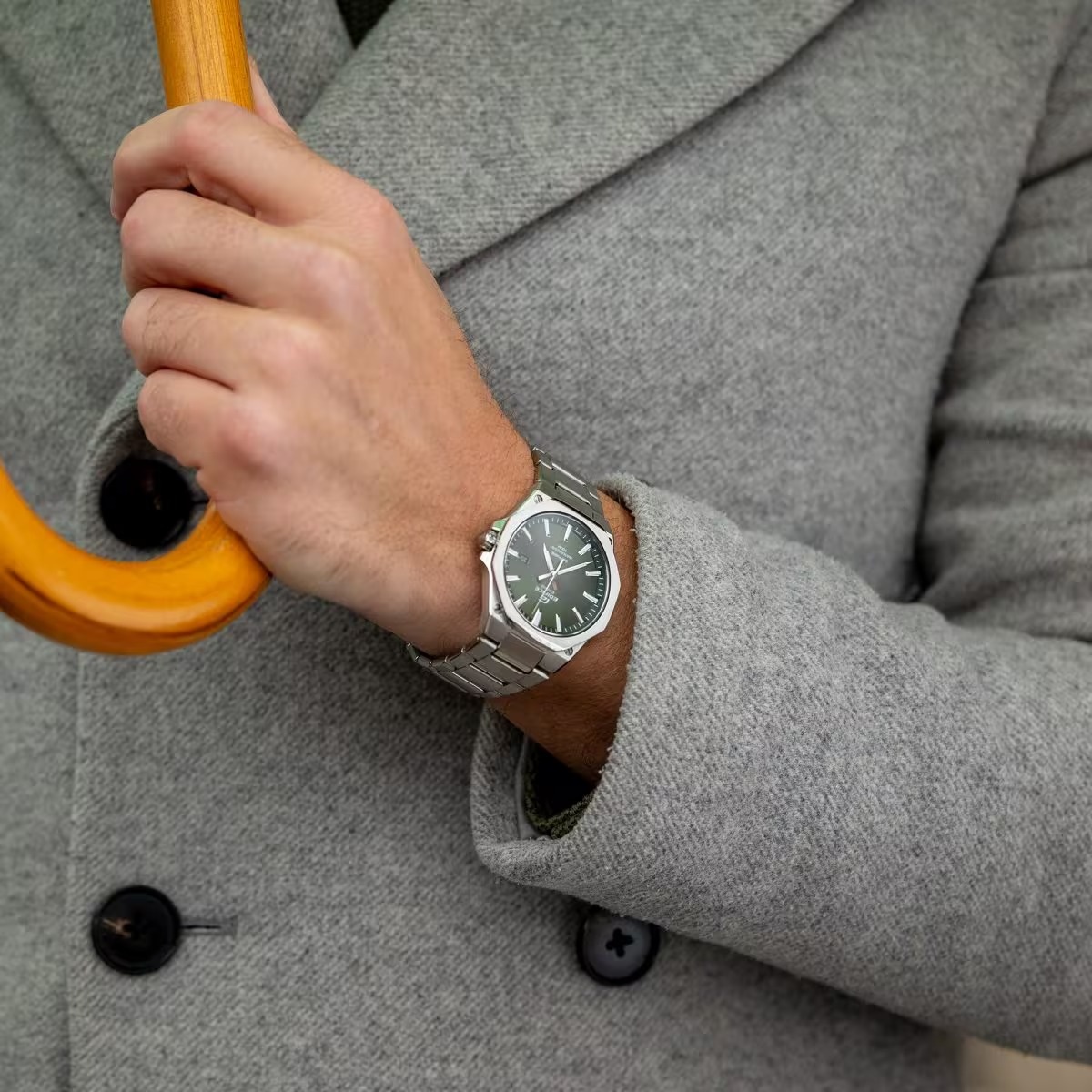 EDIFICE EFR-S108D-3AVUEF zegarek męski klasyczny Edifice bransoleta - miniatura 10