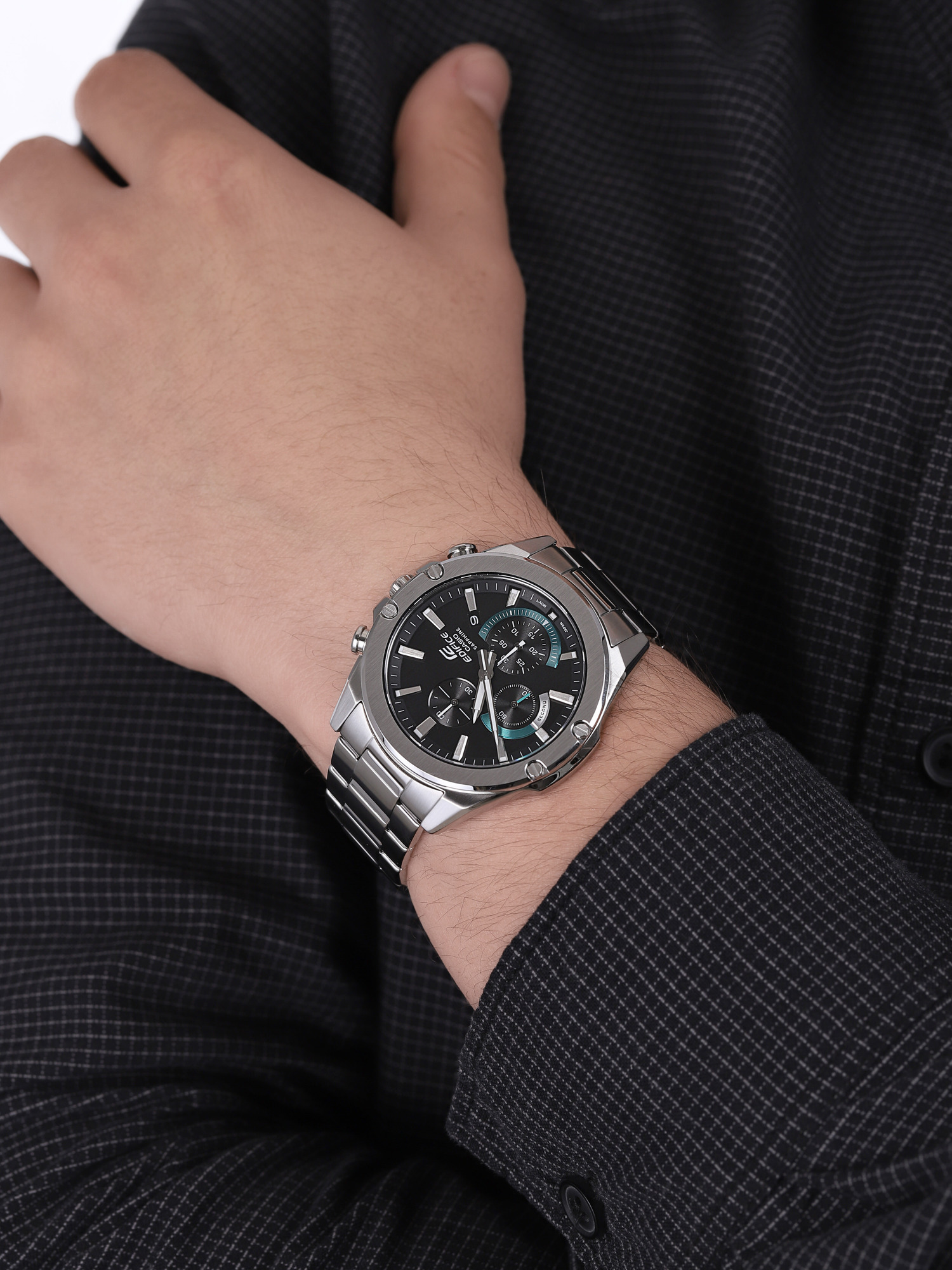EDIFICE EFR-S567D-1AVUEF męski zegarek EDIFICE Momentum bransoleta - miniatura 3