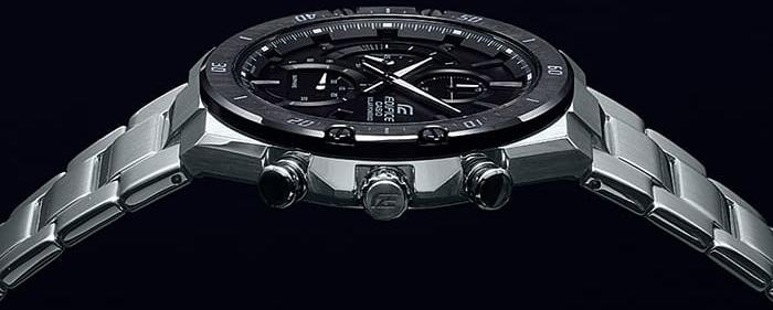 EDIFICE EFS-S560DB-1AVUEF zegarek srebrny sportowy EDIFICE Premium bransoleta - miniatura 5