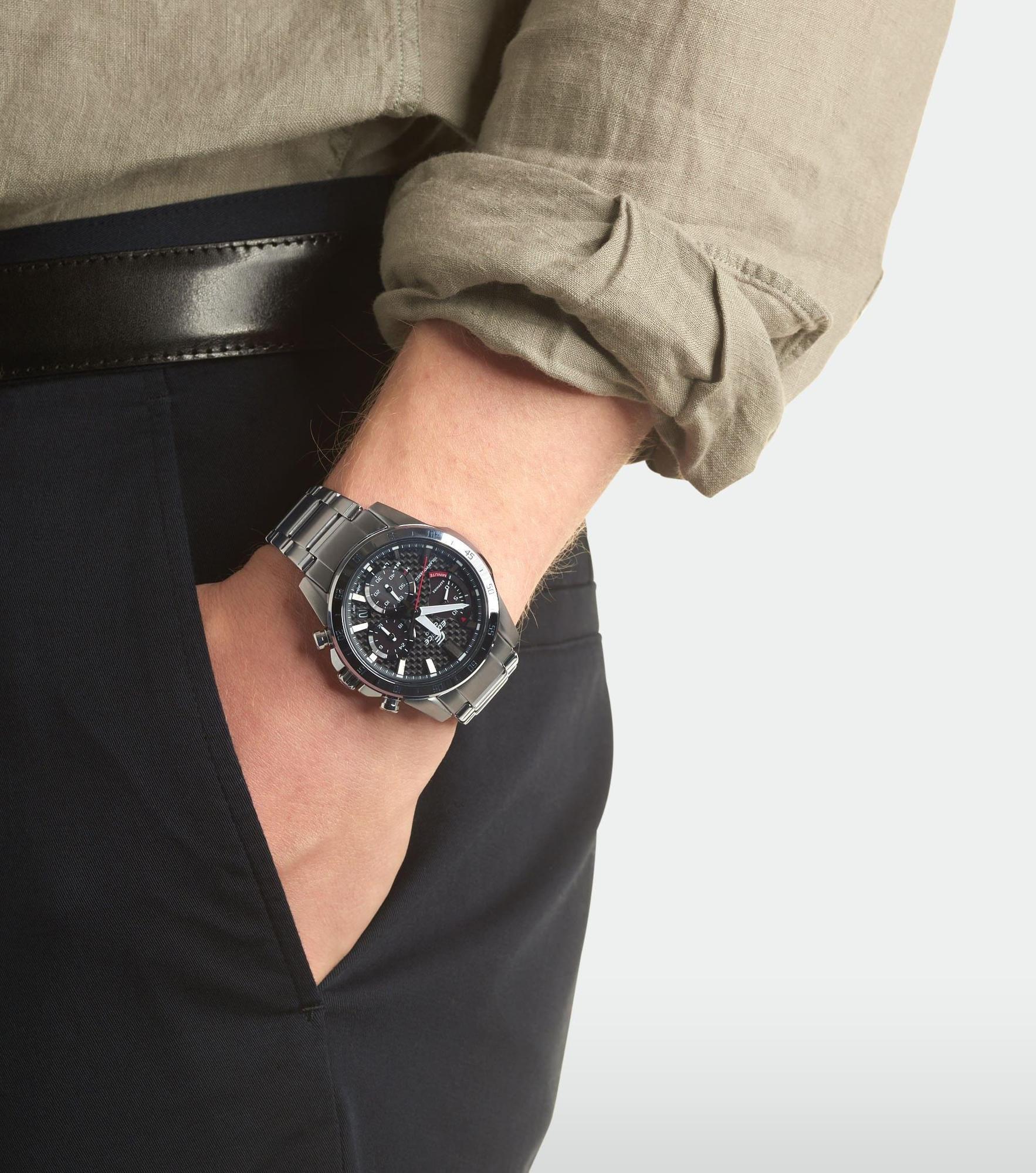EDIFICE EFS-S580D-1AVUEF zegarek srebrny klasyczny EDIFICE Premium bransoleta - miniatura 7