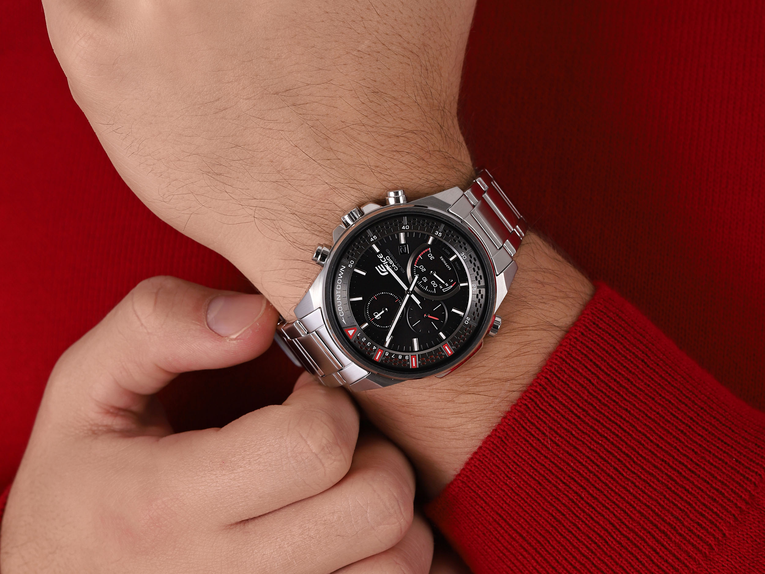 EDIFICE EFS-S590D-1AVUEF męski zegarek EDIFICE Premium - miniatura 4