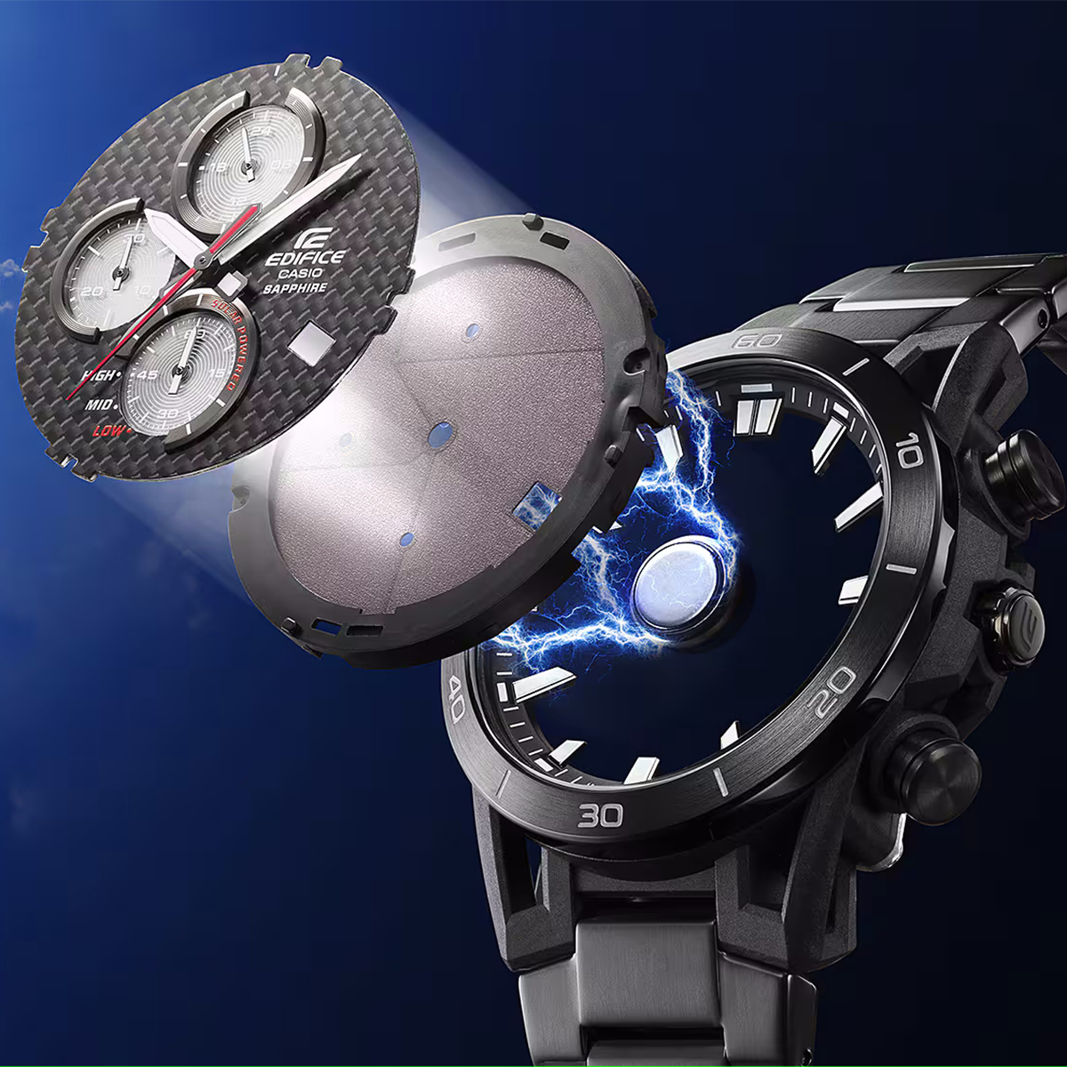EDIFICE EFS-S640PB-1AEF zegarek sportowy EDIFICE Premium - miniatura 4