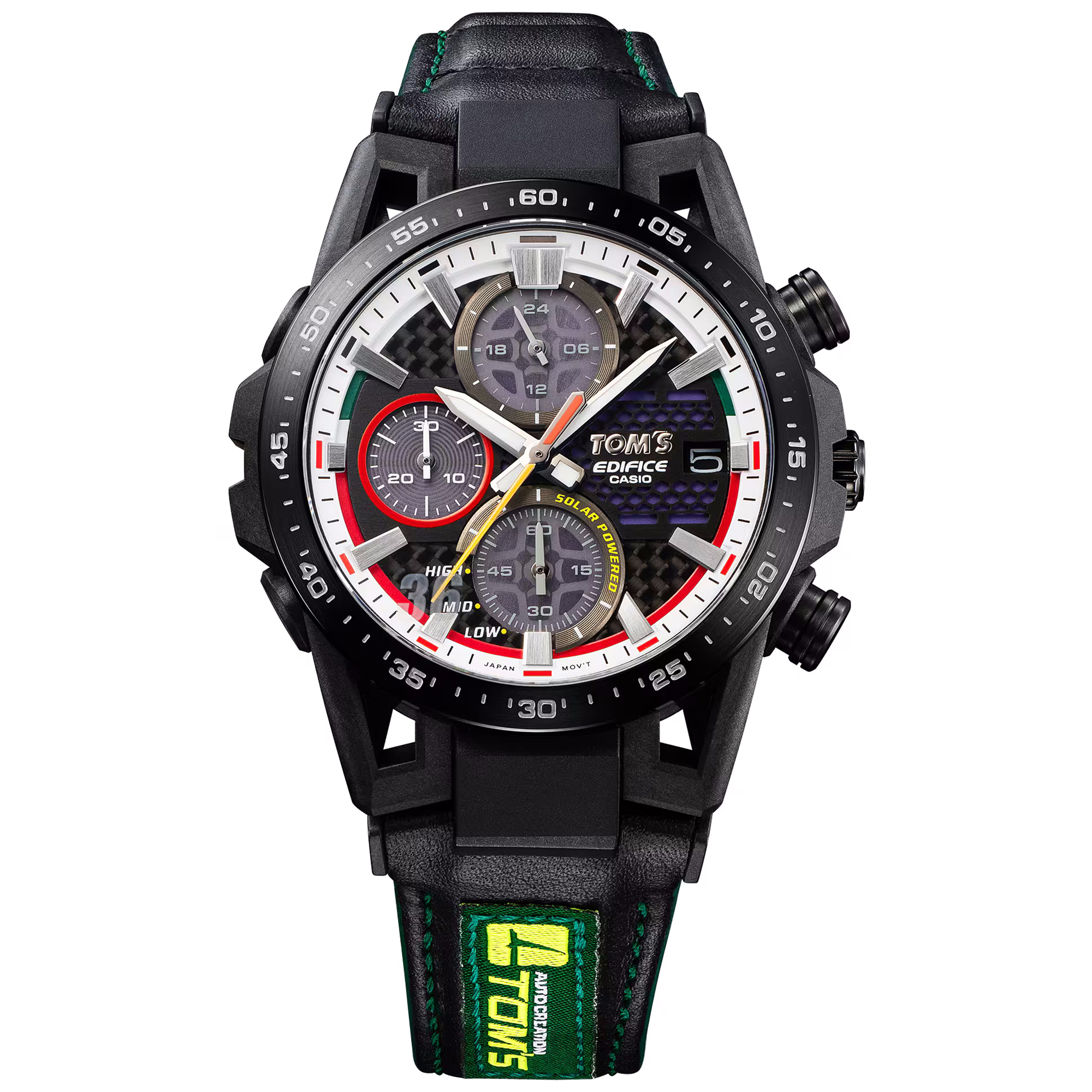 EDIFICE EFS-S641TMS-1AER EDIFICE Premium sportowy zegarek czarny