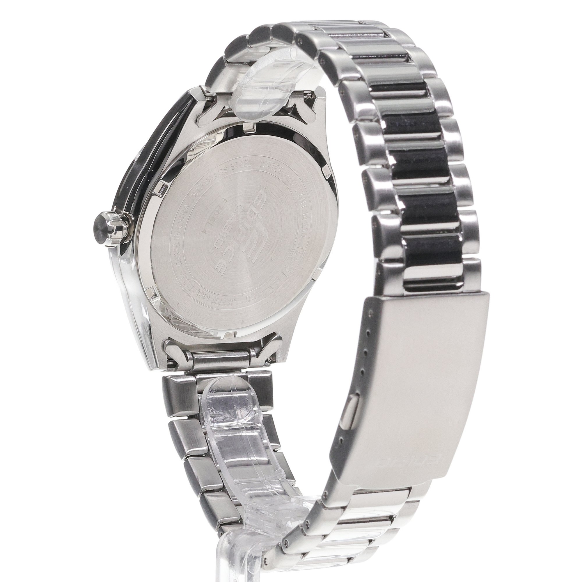 EDIFICE EFV-160D-2AVEF zegarek srebrny klasyczny EDIFICE Momentum bransoleta