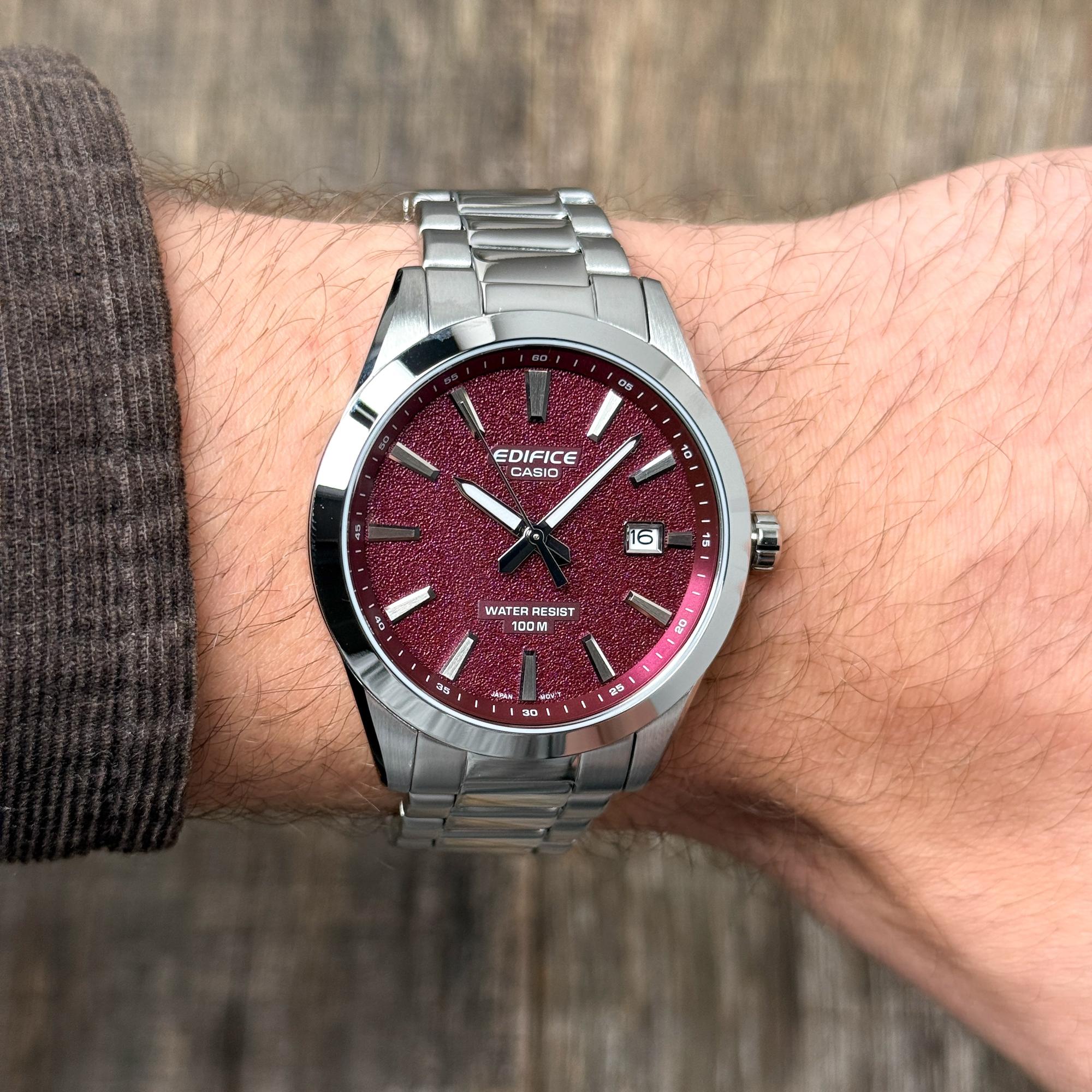 EDIFICE EFV-160D-4AVEF zegarek męski EDIFICE Momentum