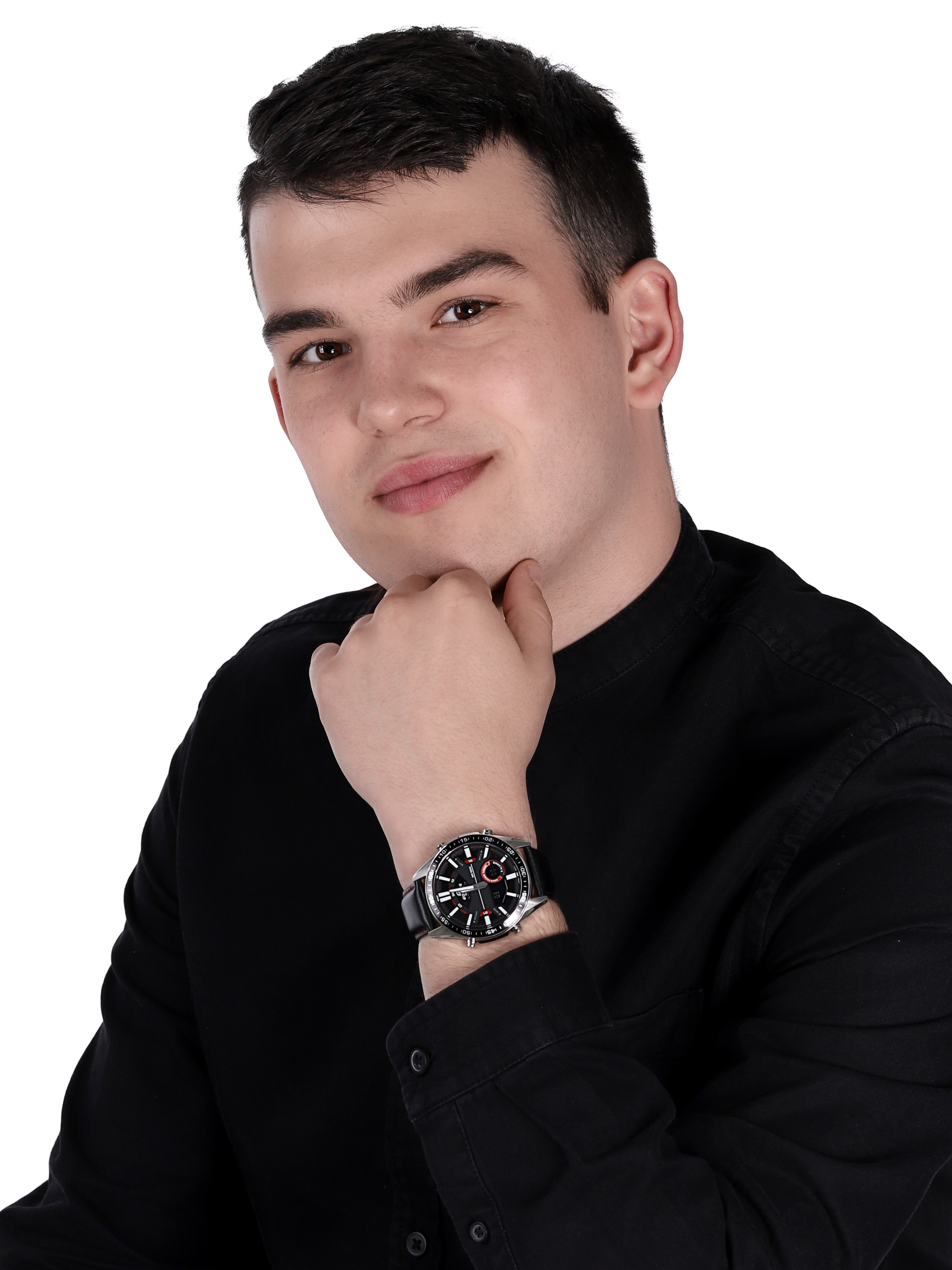 EDIFICE EFV-C100L-1AVEF SPORTY LCD CHRONOGRAPH zegarek sportowy EDIFICE Momentum