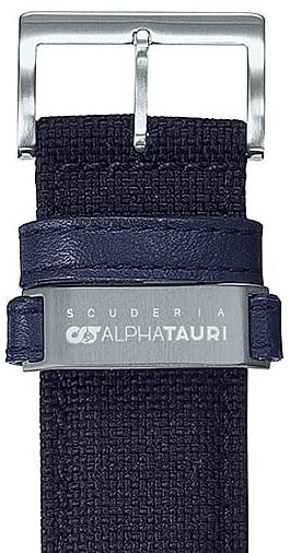 EDIFICE EQB-1000AT-1AER SCUDERIA ALPHATAURI 2021 EDIFICE Premium sportowy zegarek srebrny