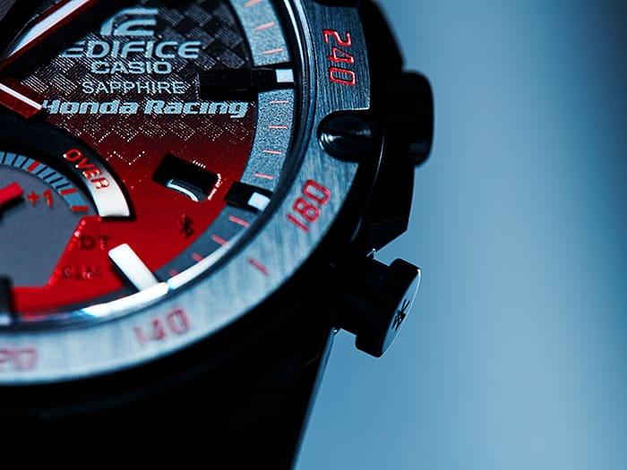EDIFICE EQB-1000HR-1AER Super Slim Honda Racing Limited Edition EDIFICE Premium sportowy smartwatch czarny