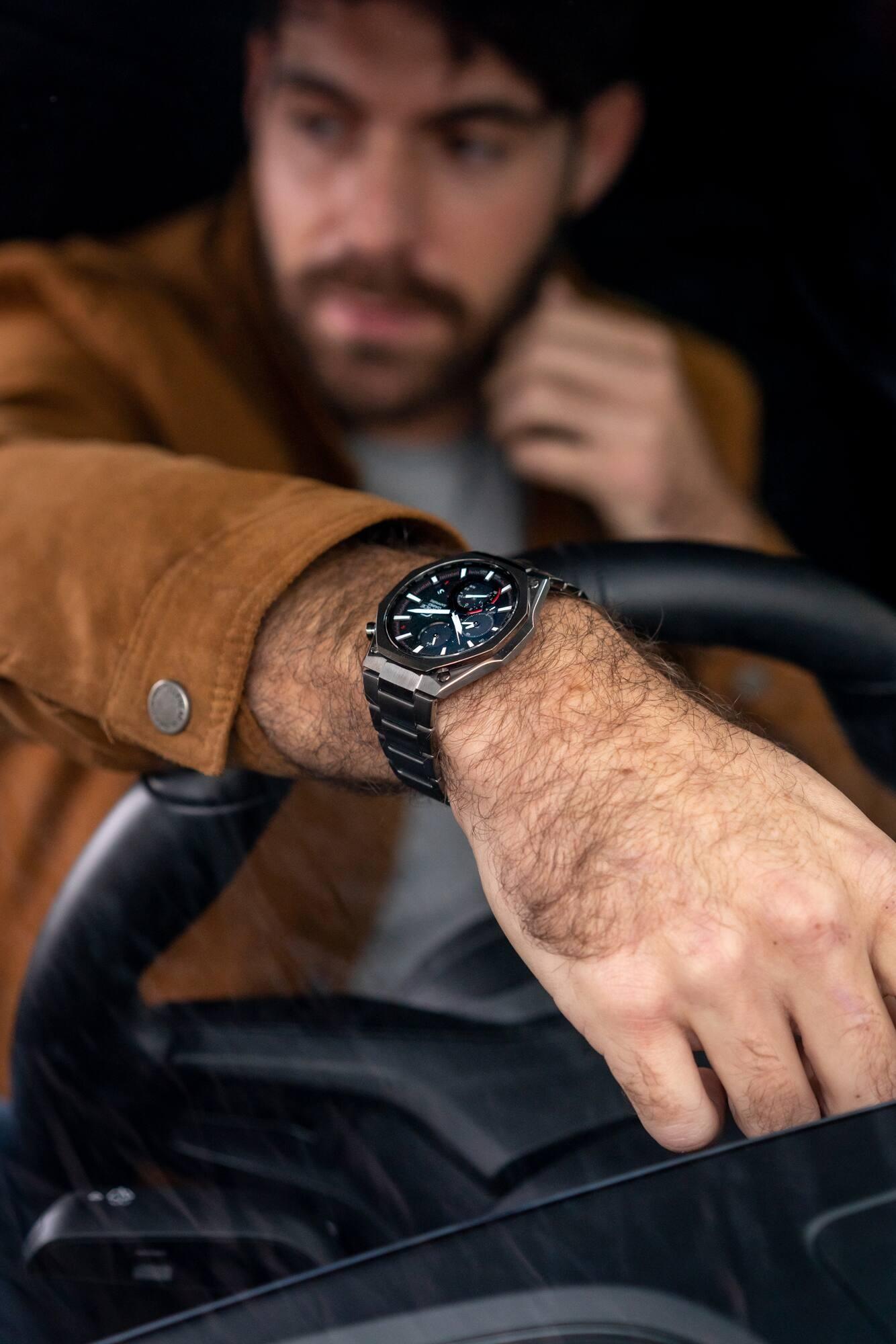 EDIFICE EQB-1100DC-1AER smartwatch EDIFICE Premium z chronograf - miniatura 11