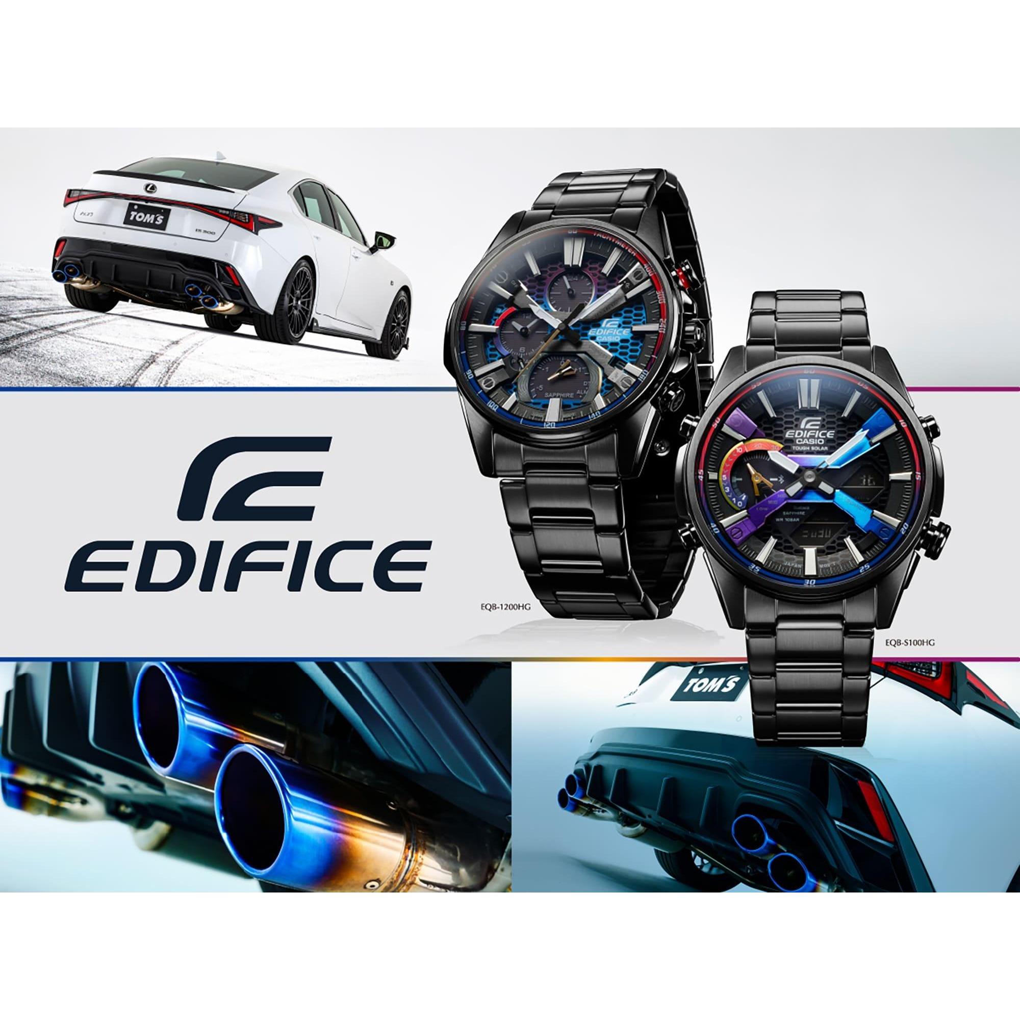 EDIFICE EQB-1200HG-1AER zegarek klasyczny Edifice - miniatura 6