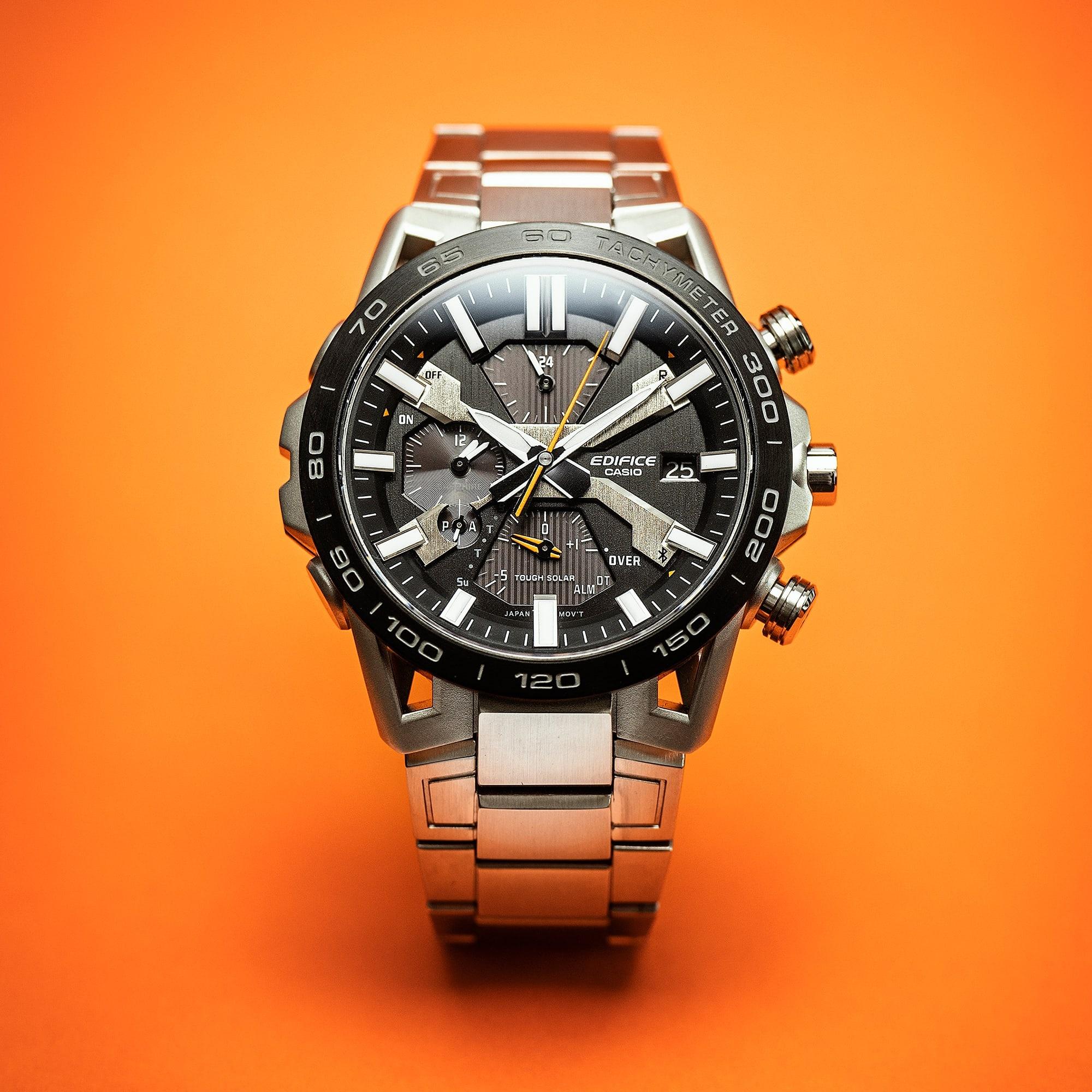 EDIFICE EQB-2000DB-1AER zegarek sportowy EDIFICE Premium - miniatura 4