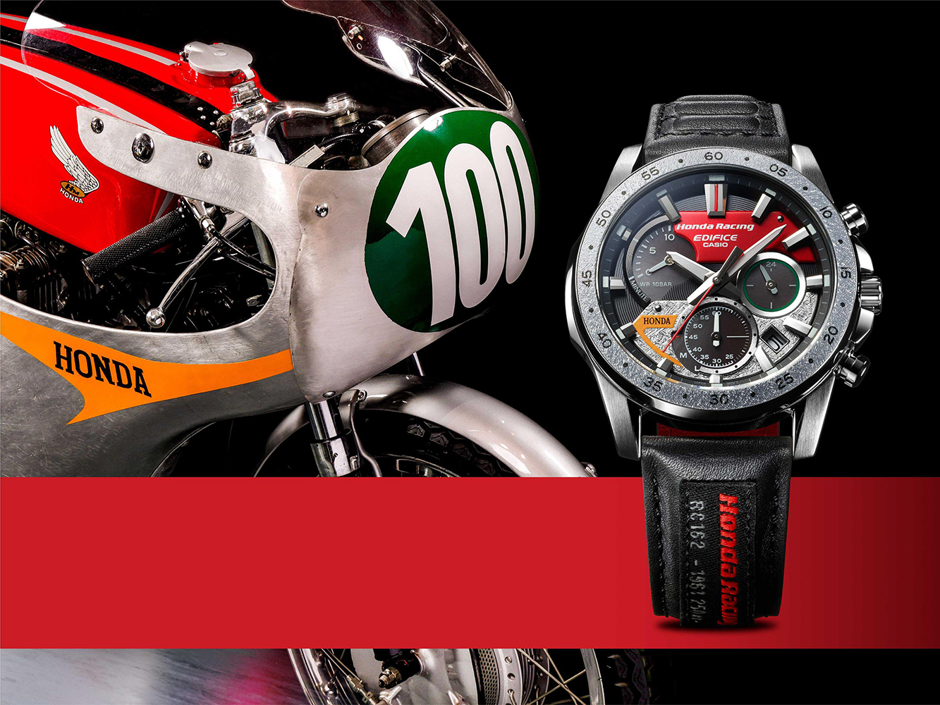 Edifice EQS-930HR-1AER zegarek srebrny sportowy EDIFICE Premium pasek