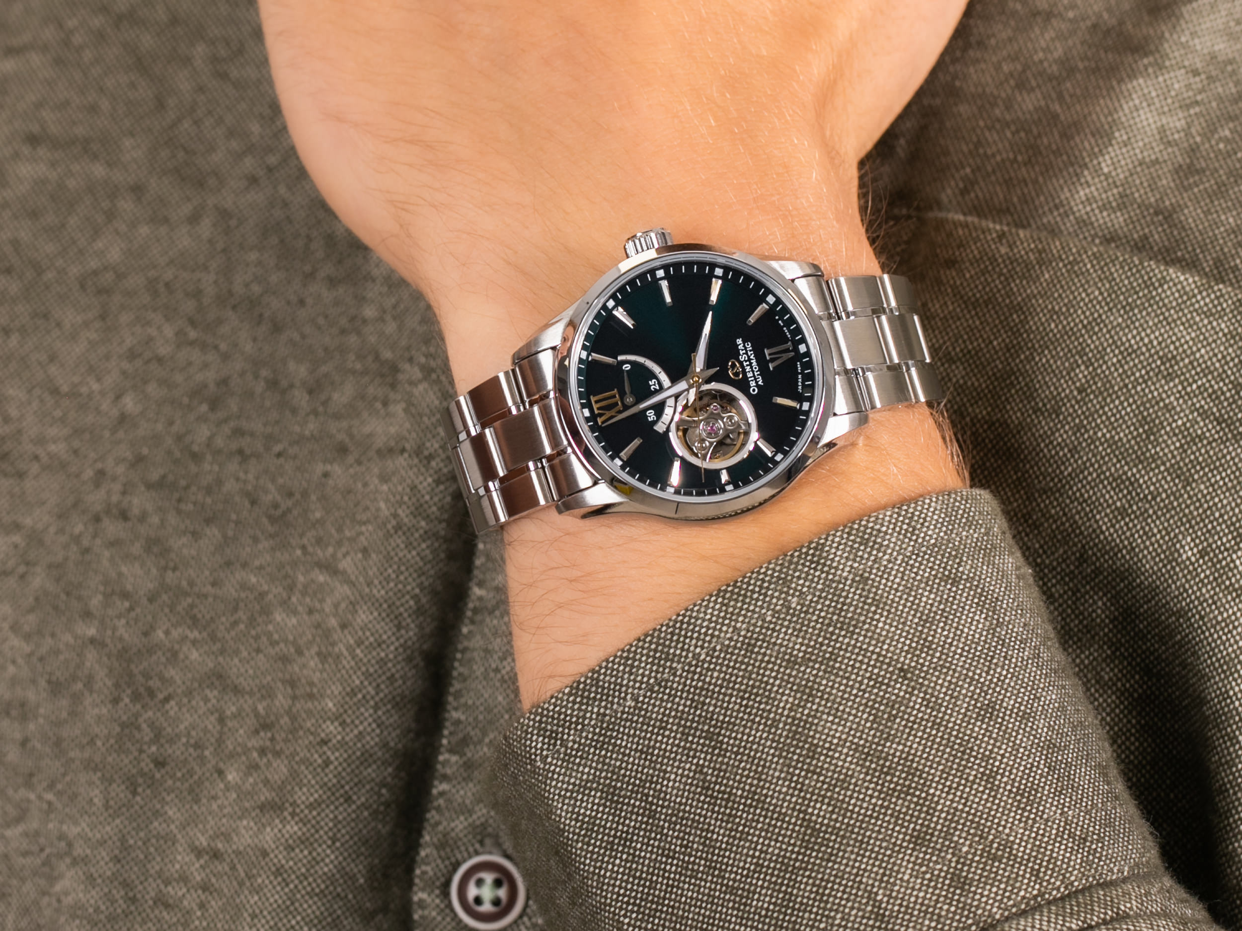 Orient Star RE-AT0002E00B zegarek elegancki Contemporary