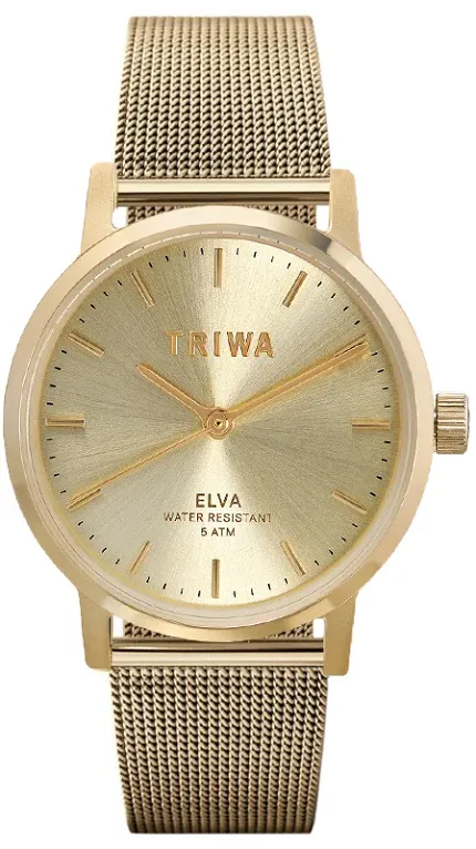 Triwa ELST106-EM021313 Elva GOLD ELVA - GOLD MESH - zdjęcie 1