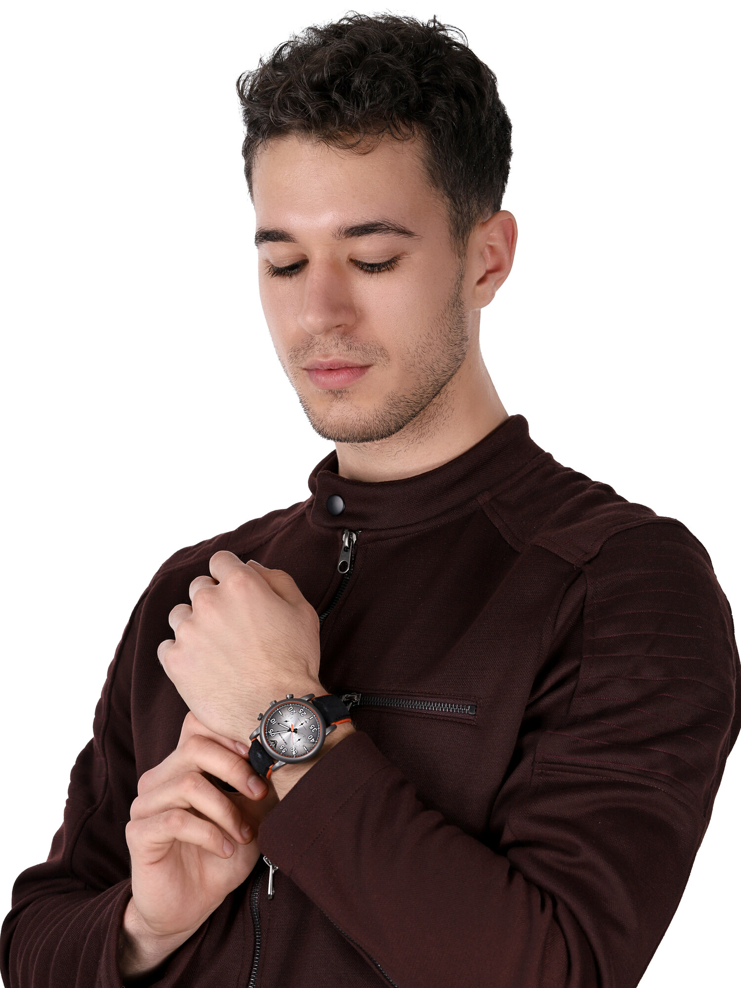 Emporio Armani AR11174 męski zegarek Sports and Fashion pasek - miniatura 2