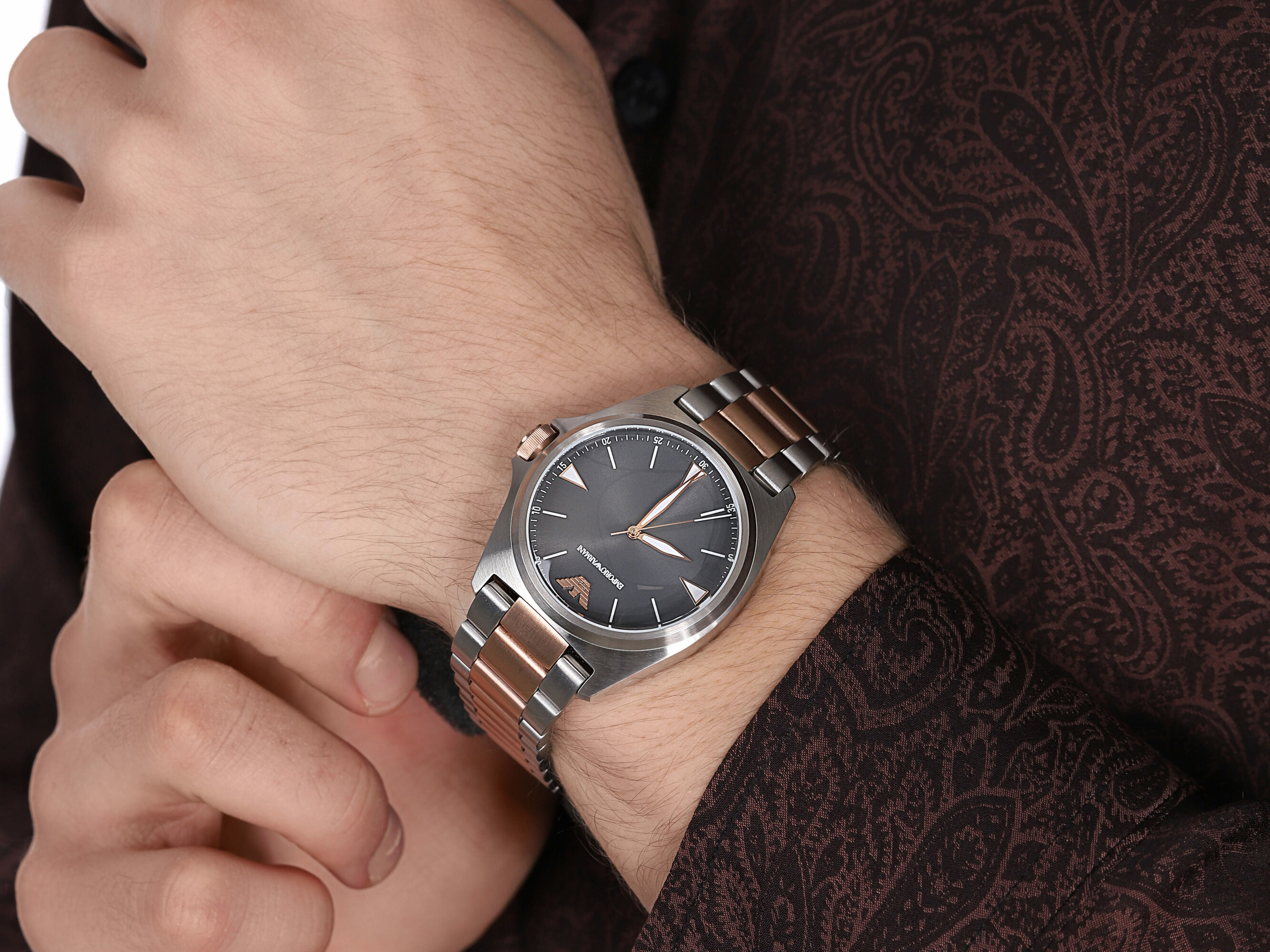 Emporio Armani AR11256 zegarek klasyczny Classics - miniatura 4