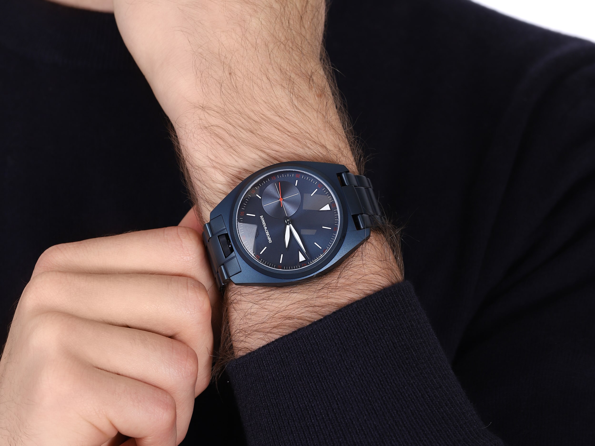 Emporio Armani AR11309 męski zegarek Mens bransoleta - miniatura 4