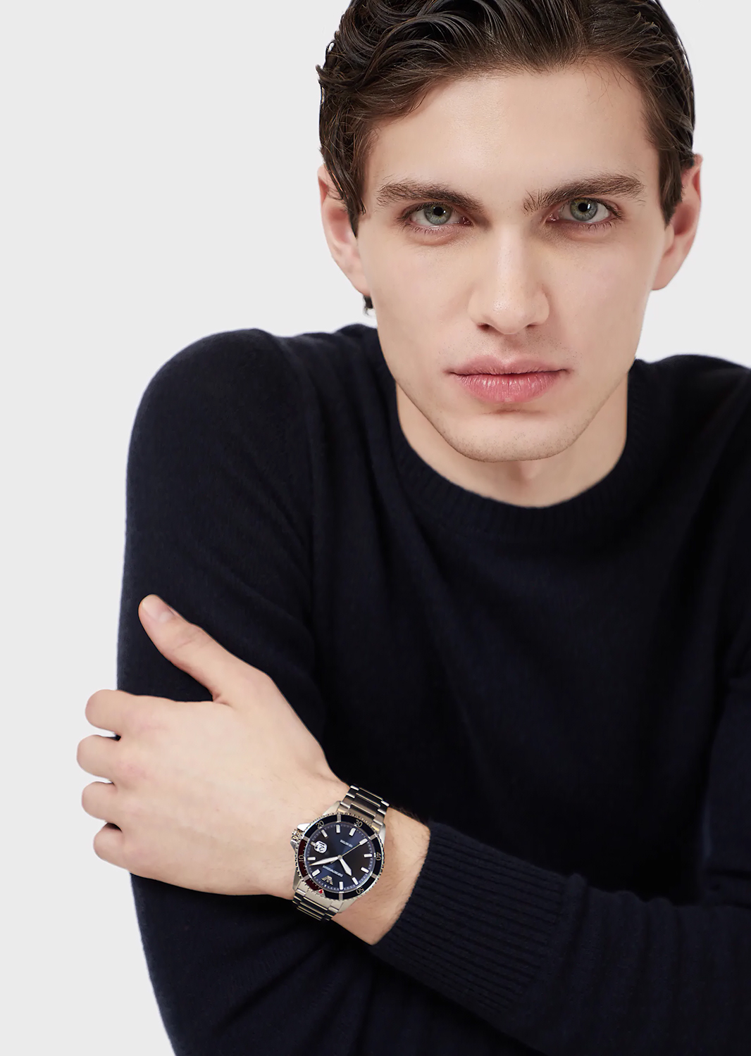 Emporio Armani AR11339 Sports and Fashion MARIO zegarek męski klasyczny mineralne - miniatura 8