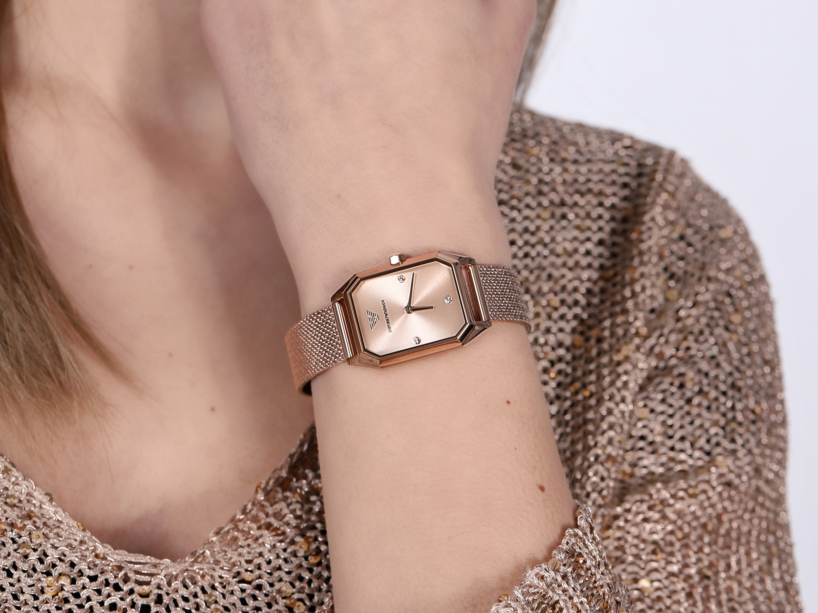 Emporio Armani AR11347 GIOIA zegarek klasyczny Ladies - miniatura 4