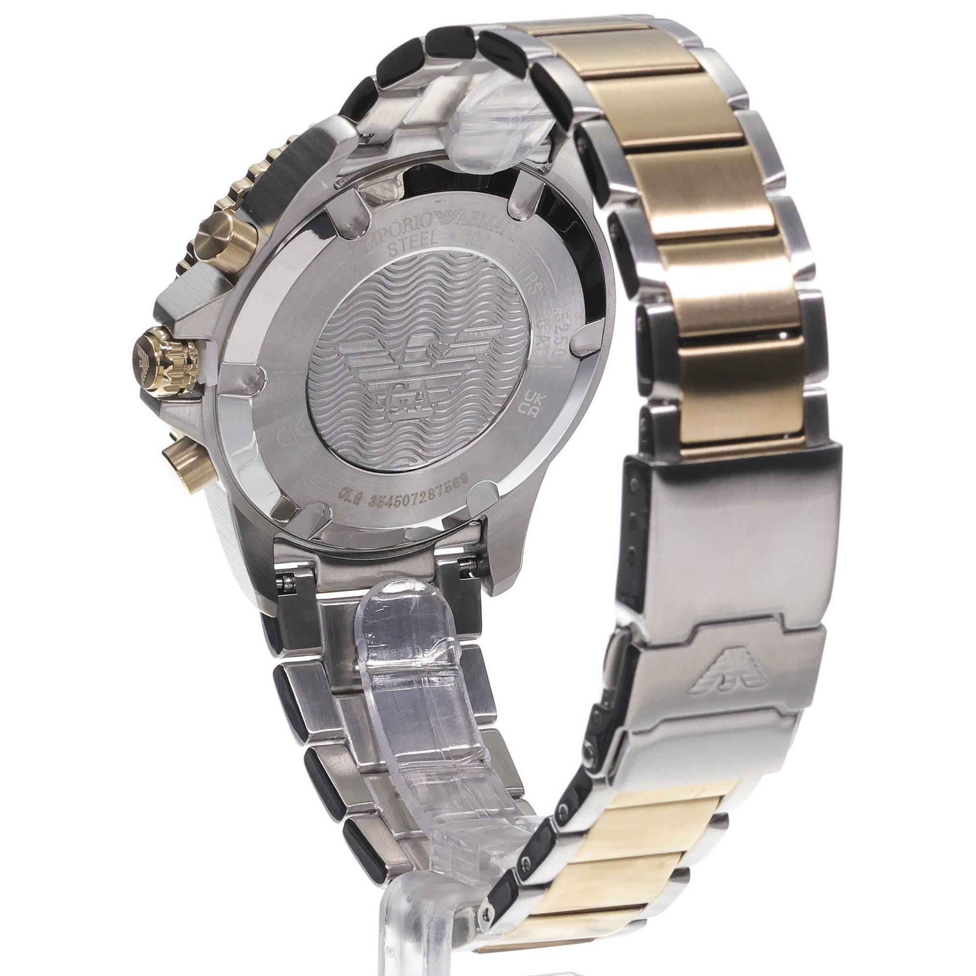 Emporio Armani AR11362 zegarek srebrny sportowy Emporio Armani bransoleta - miniatura 4
