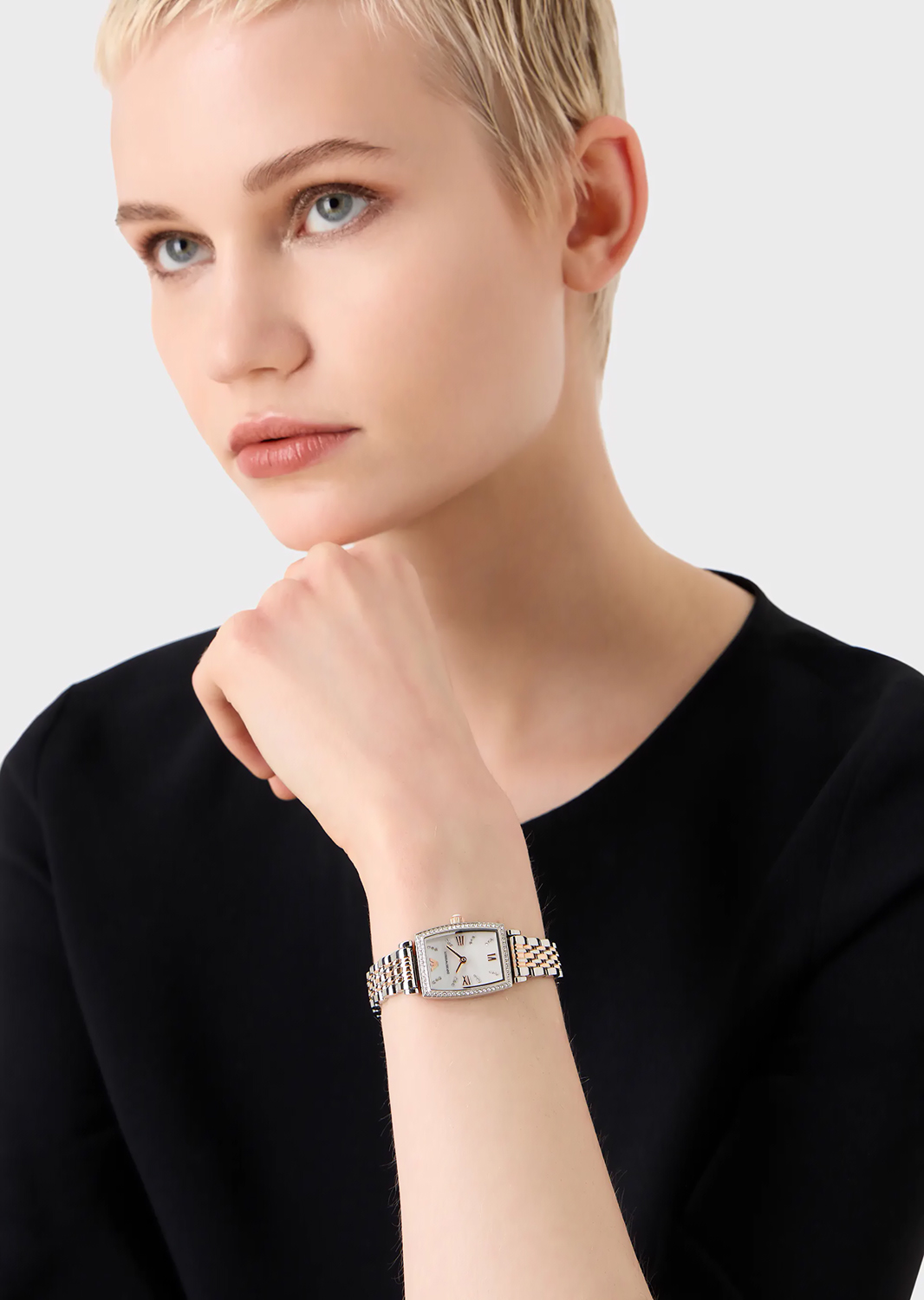 Emporio Armani AR11519 damski zegarek Gianni bransoleta - miniatura 3