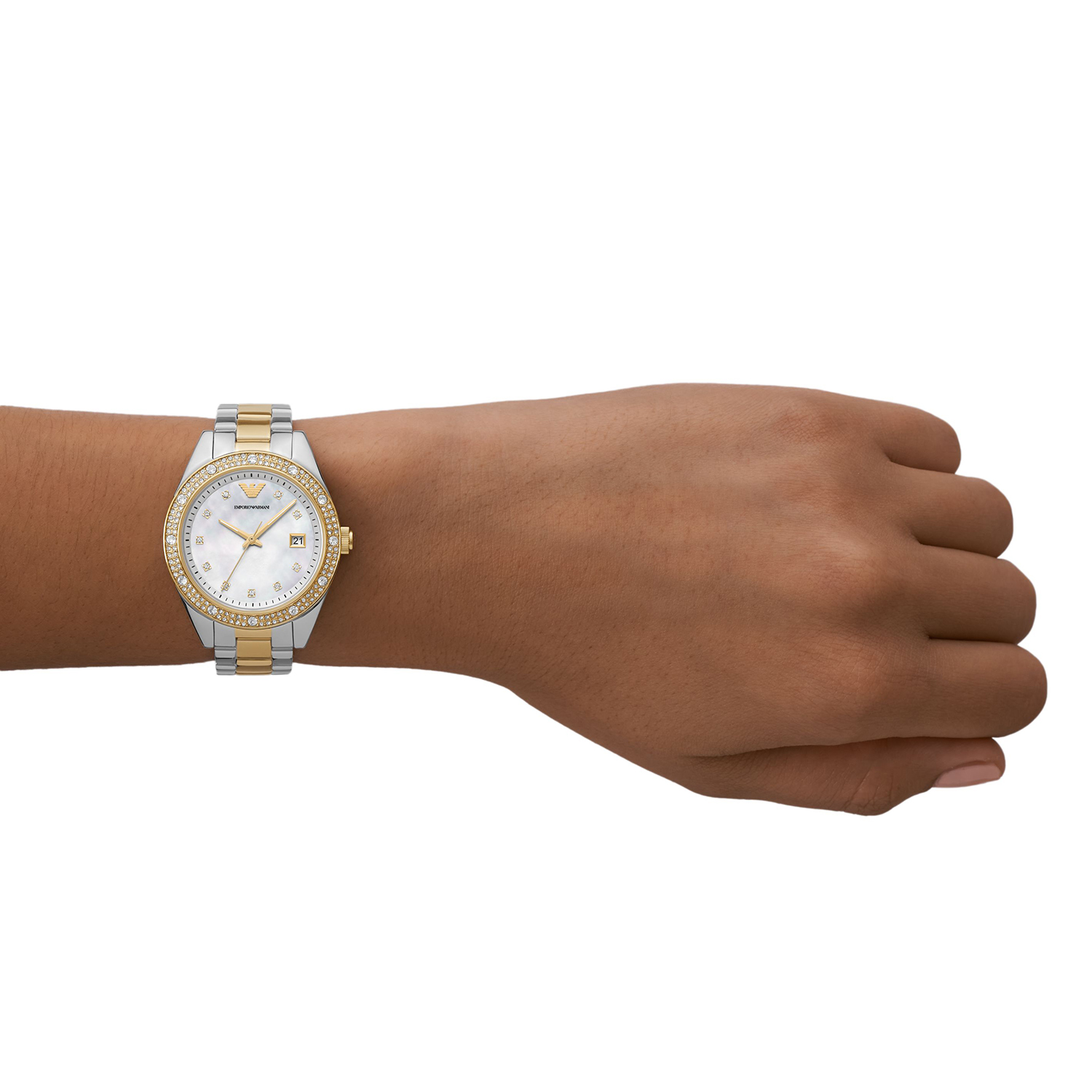 Emporio Armani AR11520 LEO zegarek fashion-modowy Ladies - miniatura 4