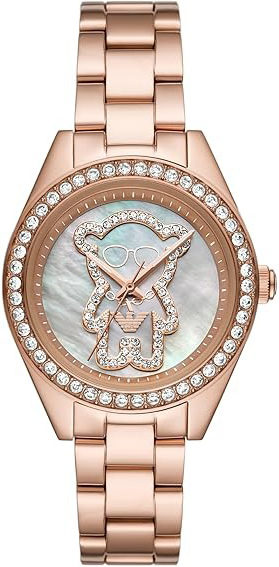 Emporio Armani Hand Rose Gold-Tone Stainless Steel Watch AR11613