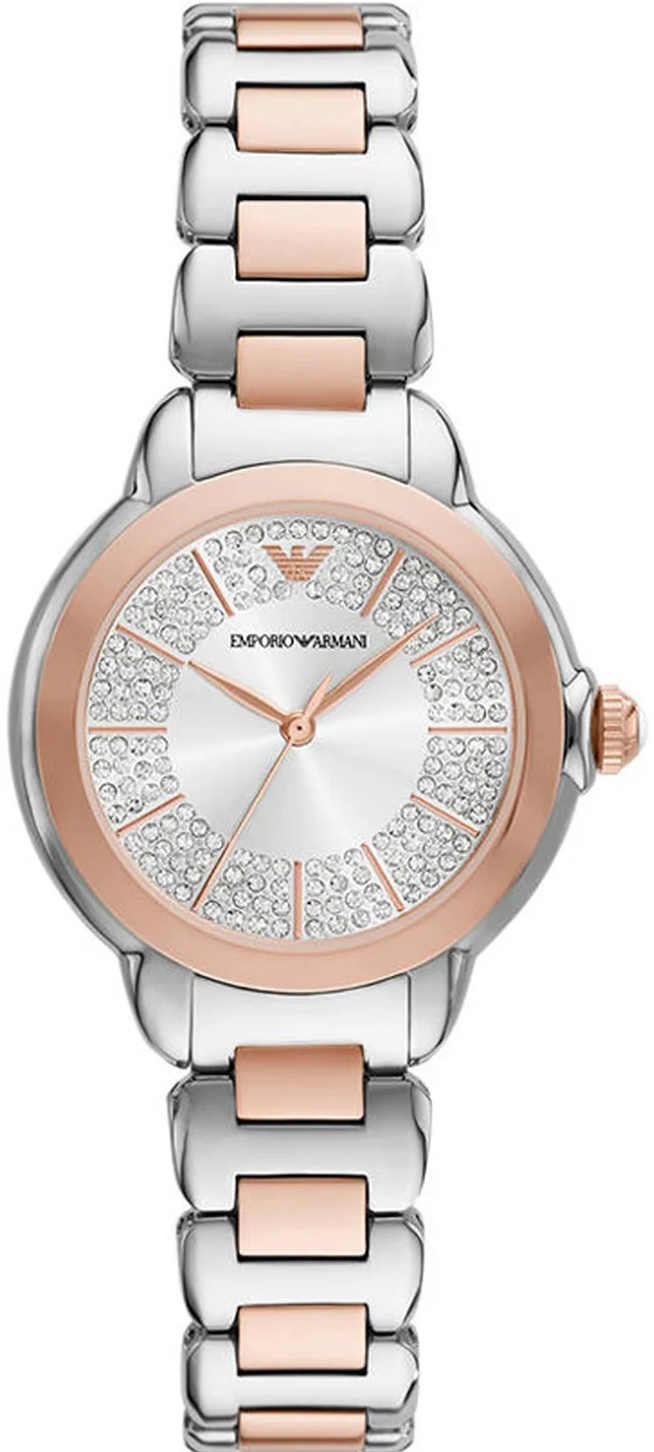 Emporio Armani Three-Hand Two-Tone Stainless Steel AR11643