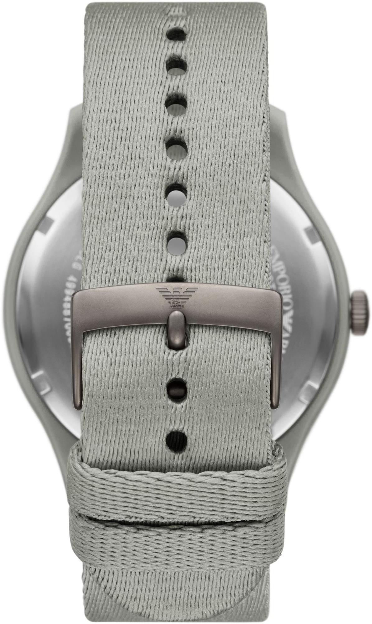 Emporio Armani AR11653 zegarek niebieski klasyczny Sports and Fashion pasek - miniatura 3