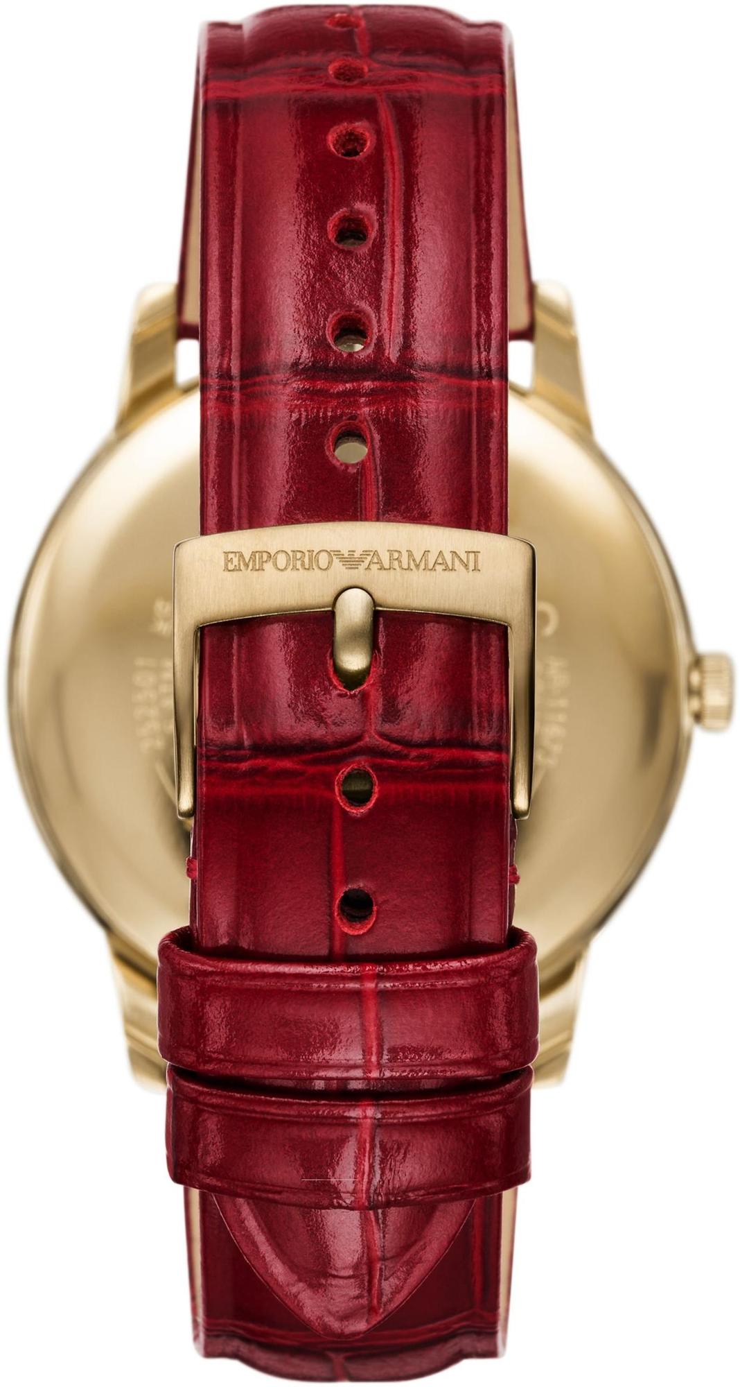 Emporio Armani AR11673 zegarek czarny klasyczny Emporio Armani bransoleta - miniatura 3